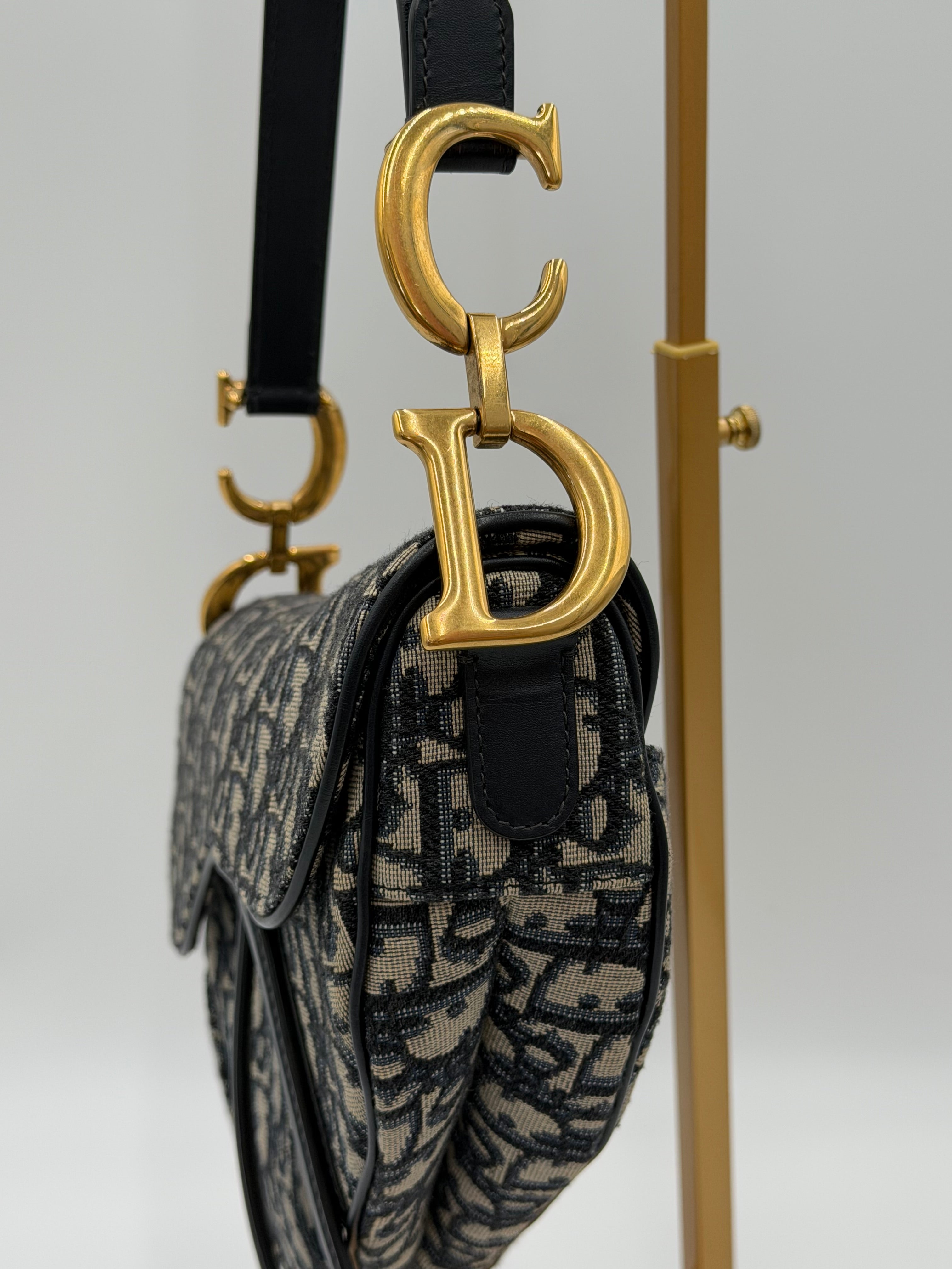 Christian Dior Oblique Saddle Bag
