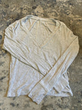 Garage Ribbed Henley Top