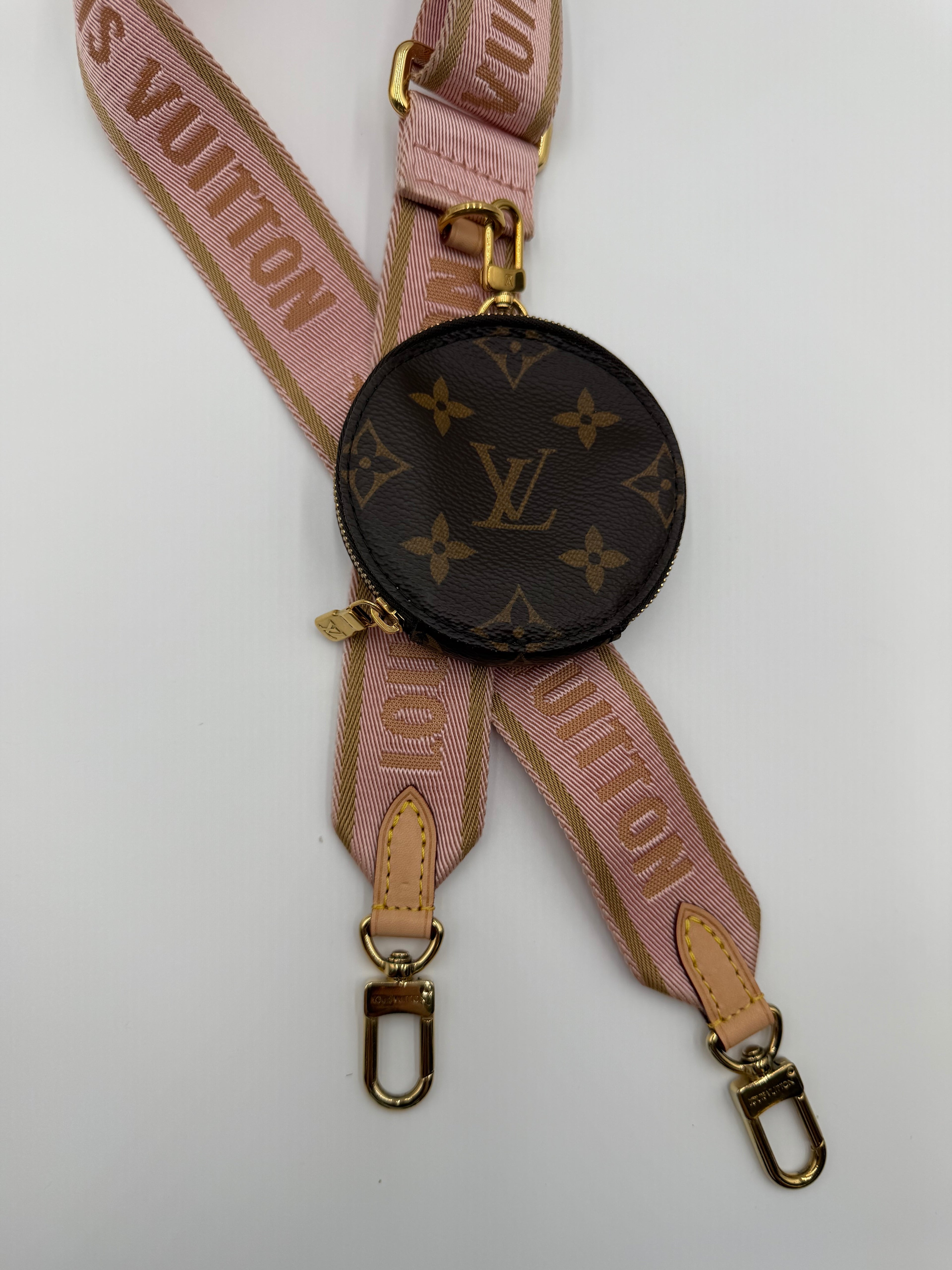 Louis Vuitton Multi Pochette Accessories - Pink Strap (Microchipped)