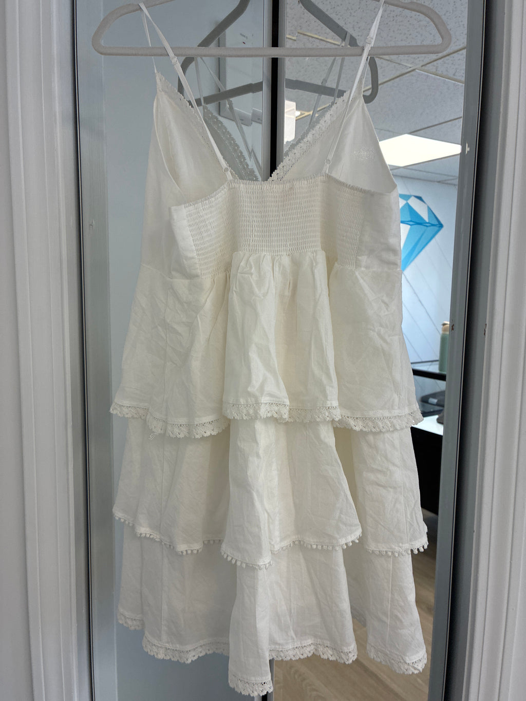 Reve de Soleil Layered White Dress