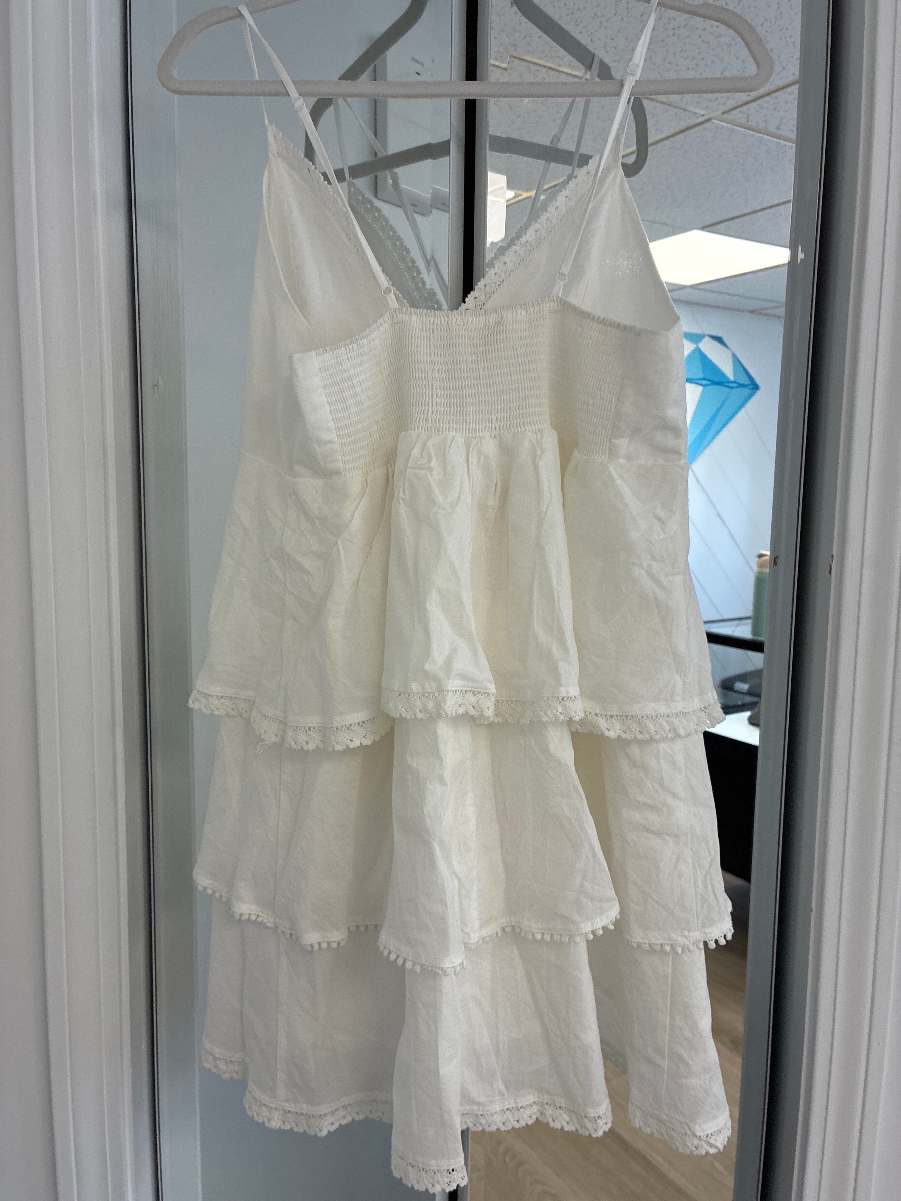 Reve de Soleil Layered White Dress