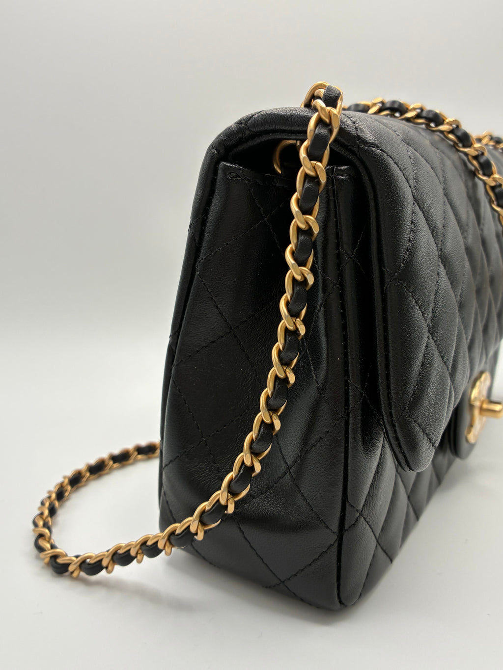 Chanel Black Small Flap Bag Lambskin- 2025 Never used