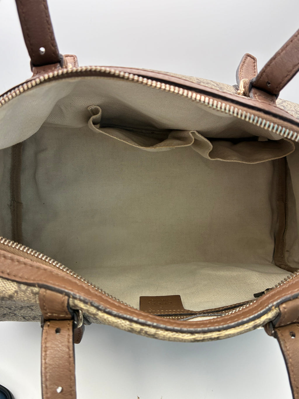 Gucci Nice Convertible Boston Bag - Brown
