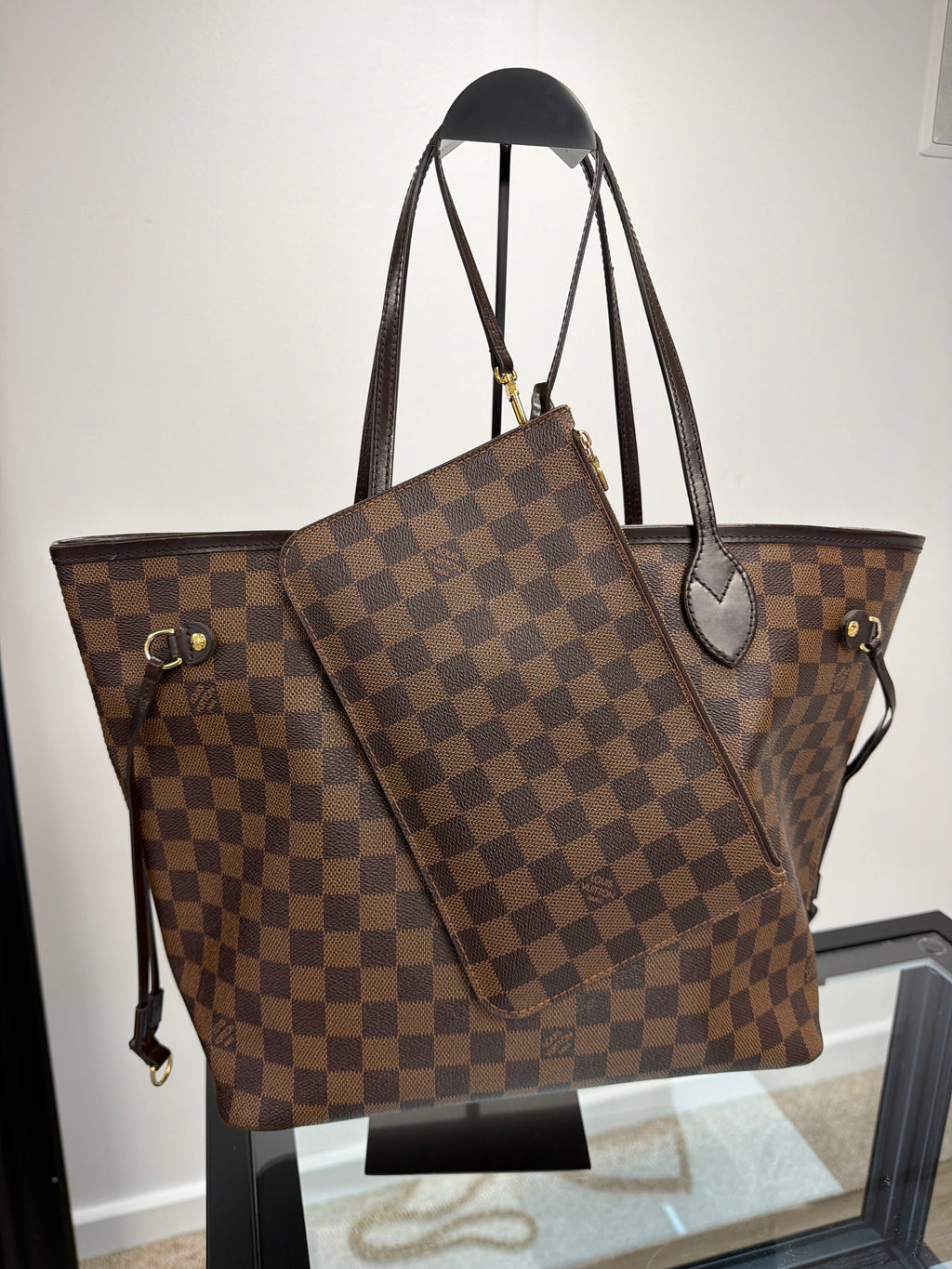 Louis Vuitton Neverfull MM in Damier Ebene