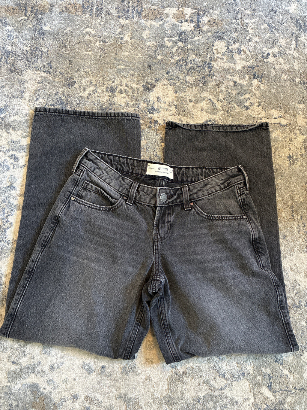 Hollister Low Loose Baggy Jeans