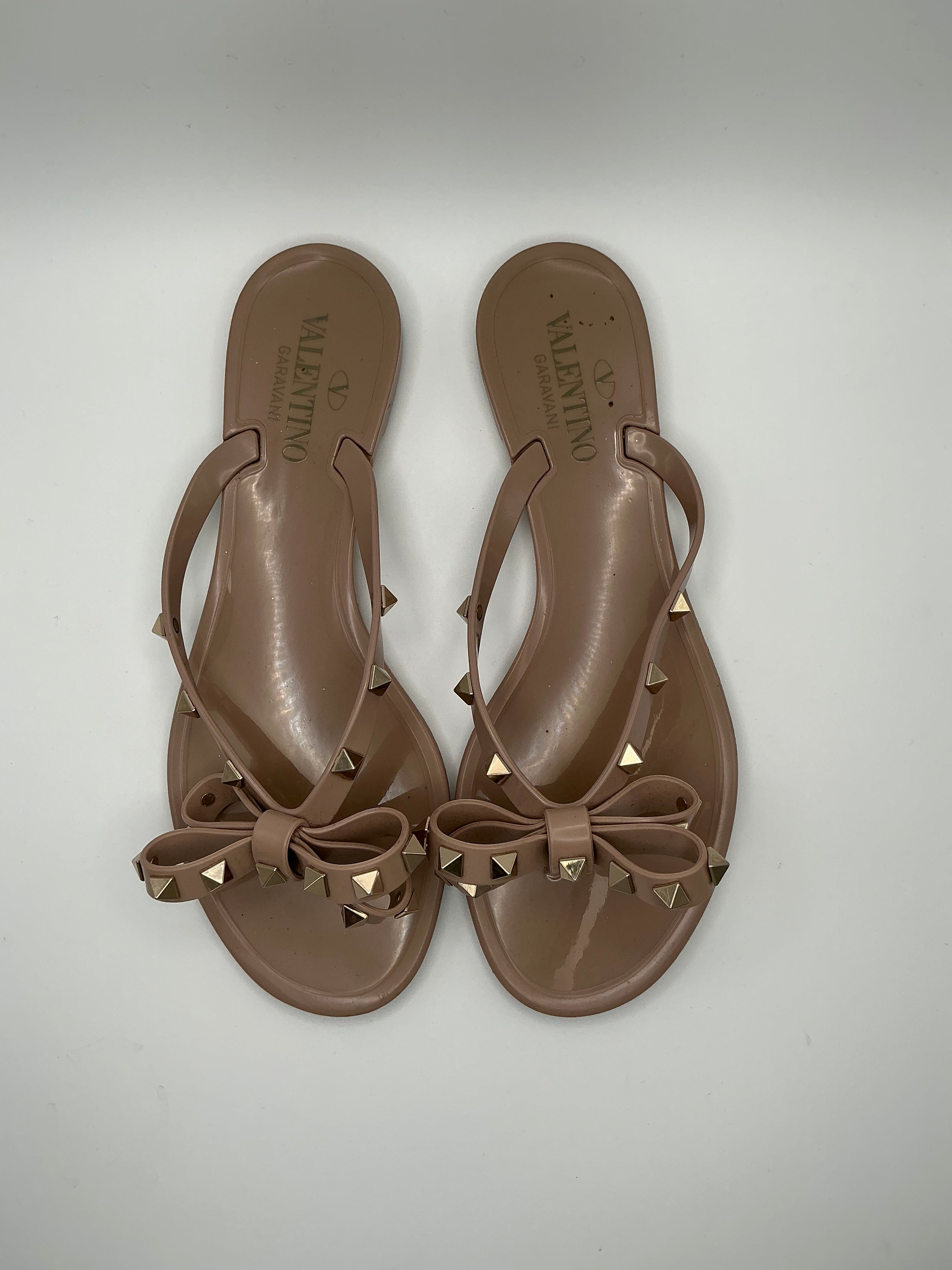 Valentino Garavani Tan Sandals