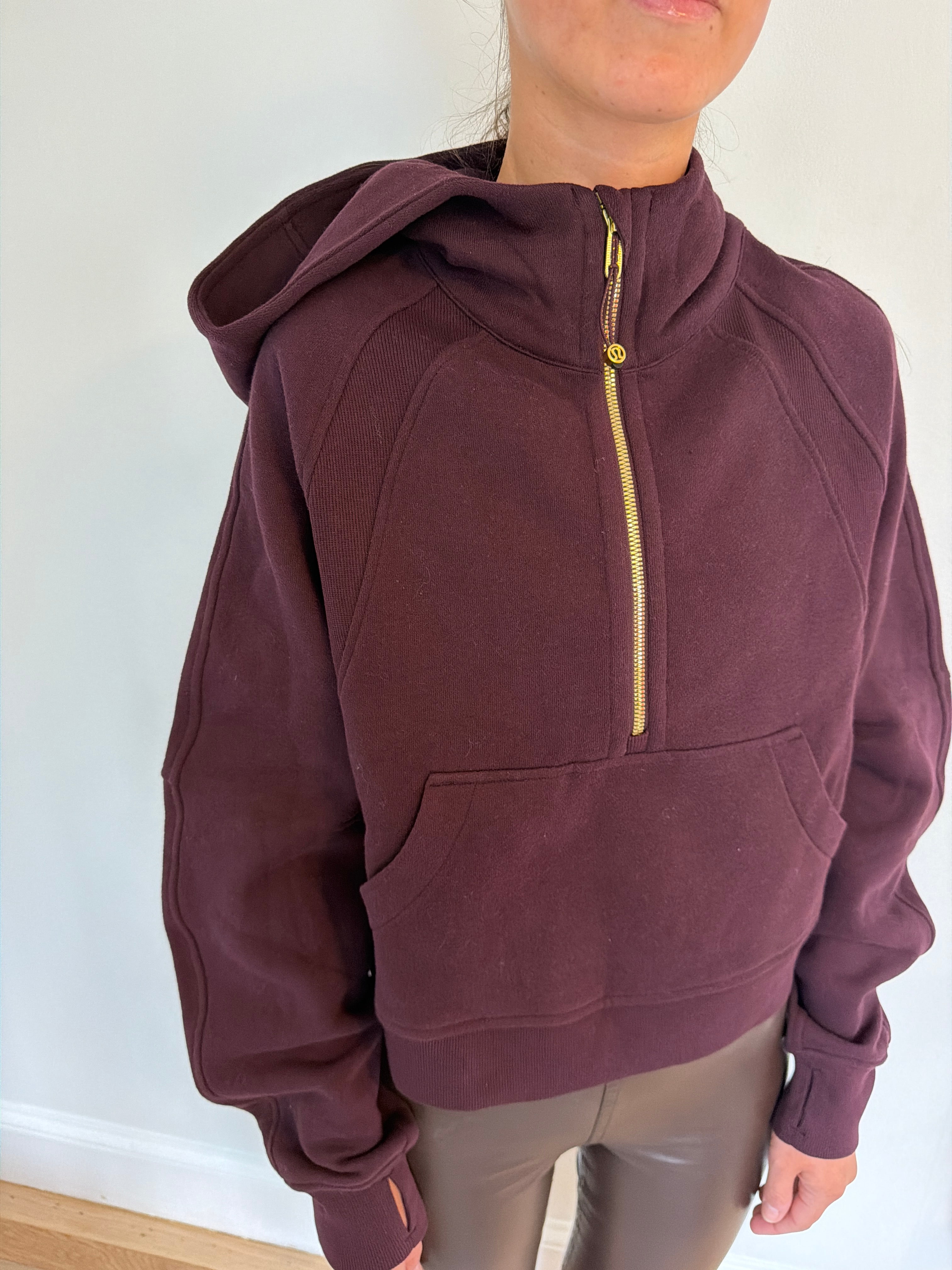 Lulu Lemon scuba burgundy XS/ Small