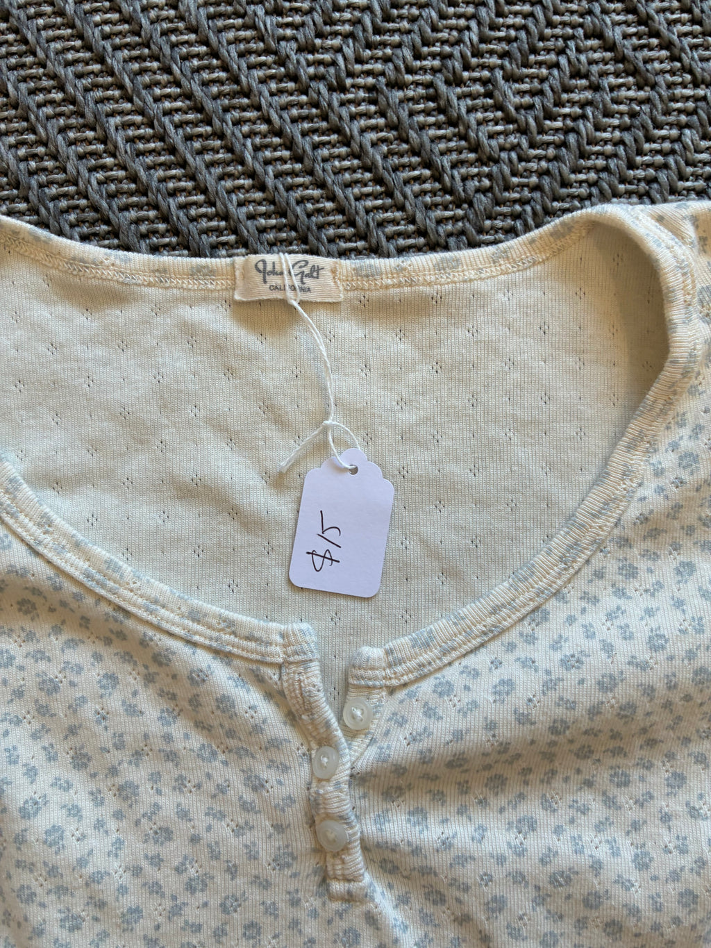 Short Sleeve Shirt- Brandy Melville