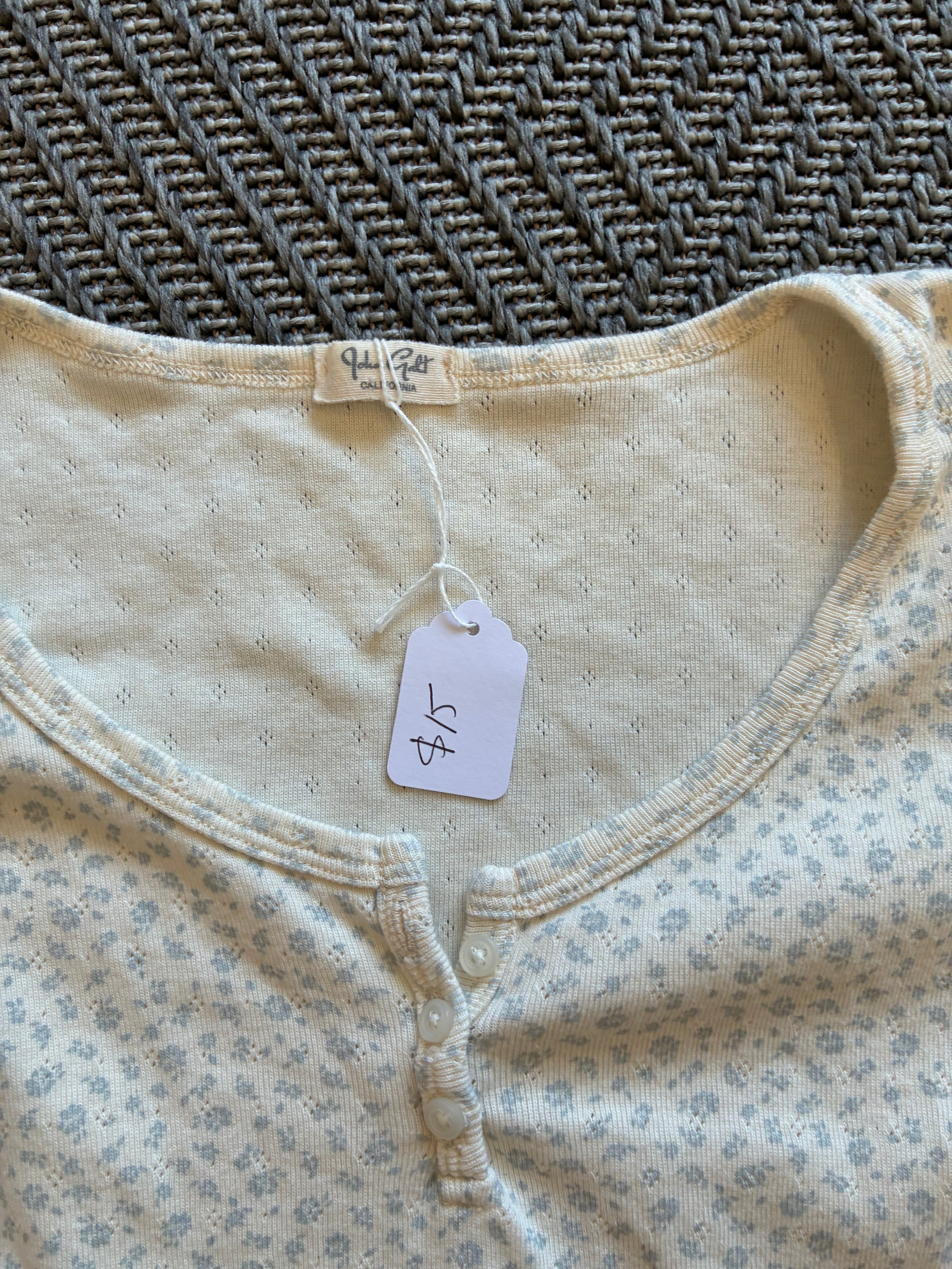 Short Sleeve Shirt- Brandy Melville