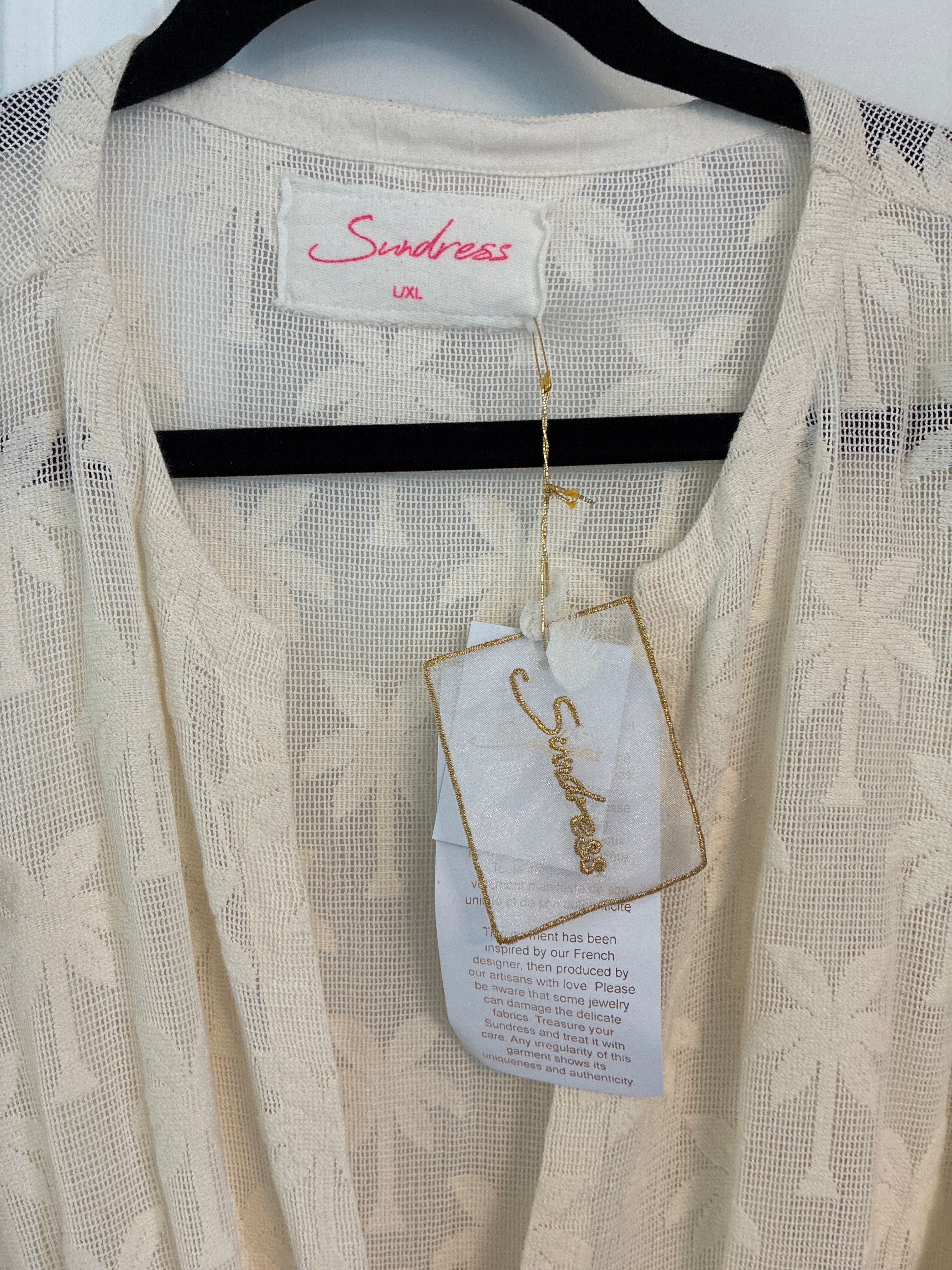 Sundress Embroidered Palm Dress