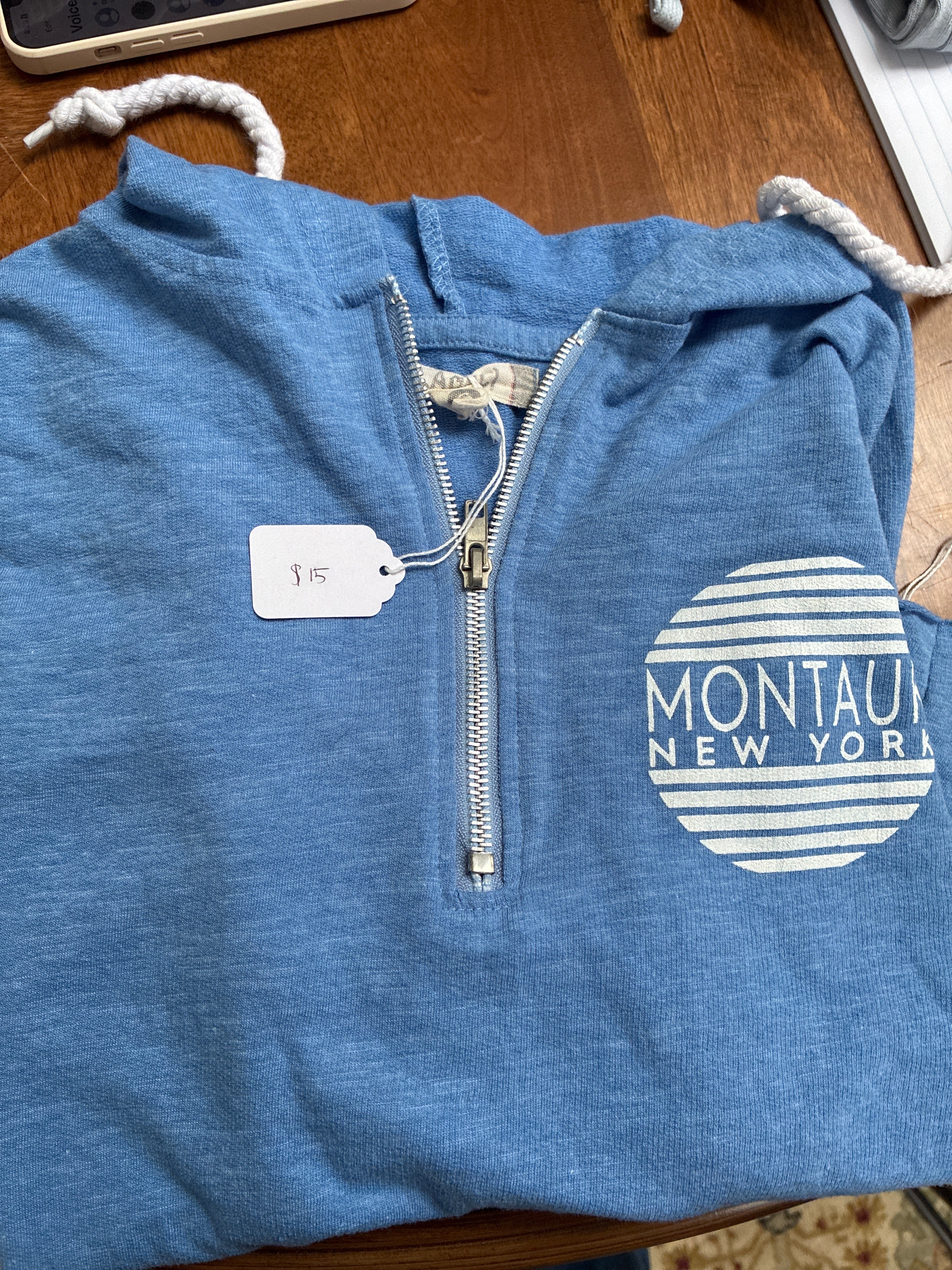 Zip Up Hoodie - Montauk