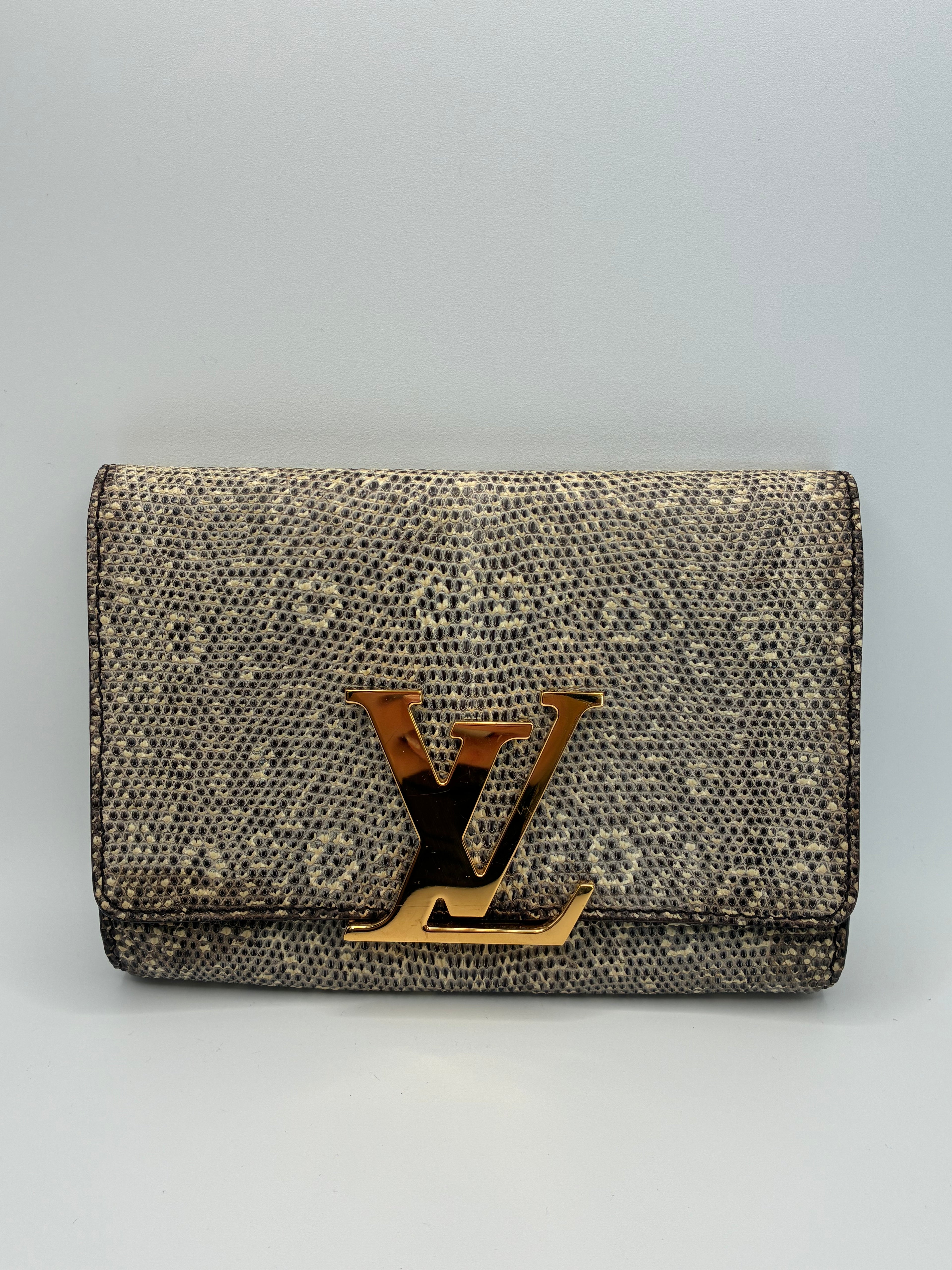 Louis Vuitton Lizard Clutch