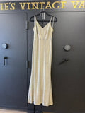 Lulu gold dress/ gown medium