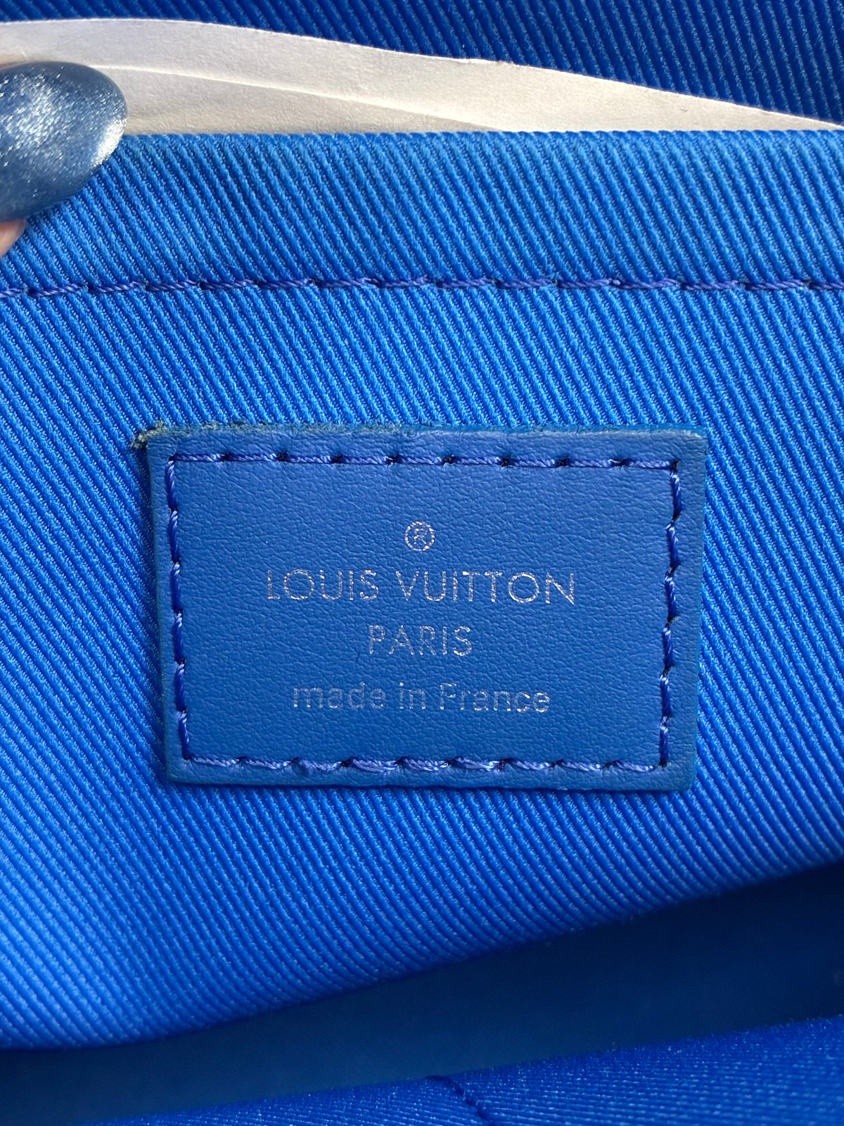Louis Vuitton Pochette Voyage
Monogram Indigo Blue