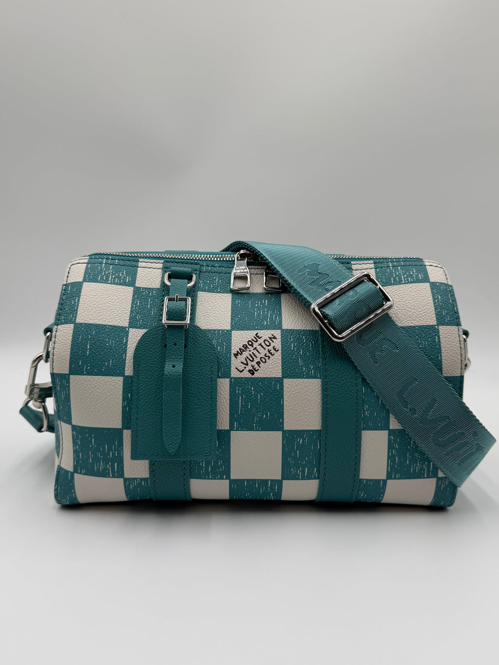 Louis Vuitton - Virgil Abloh’s - Marque Déposée Damier City Keepall- Like New never used !