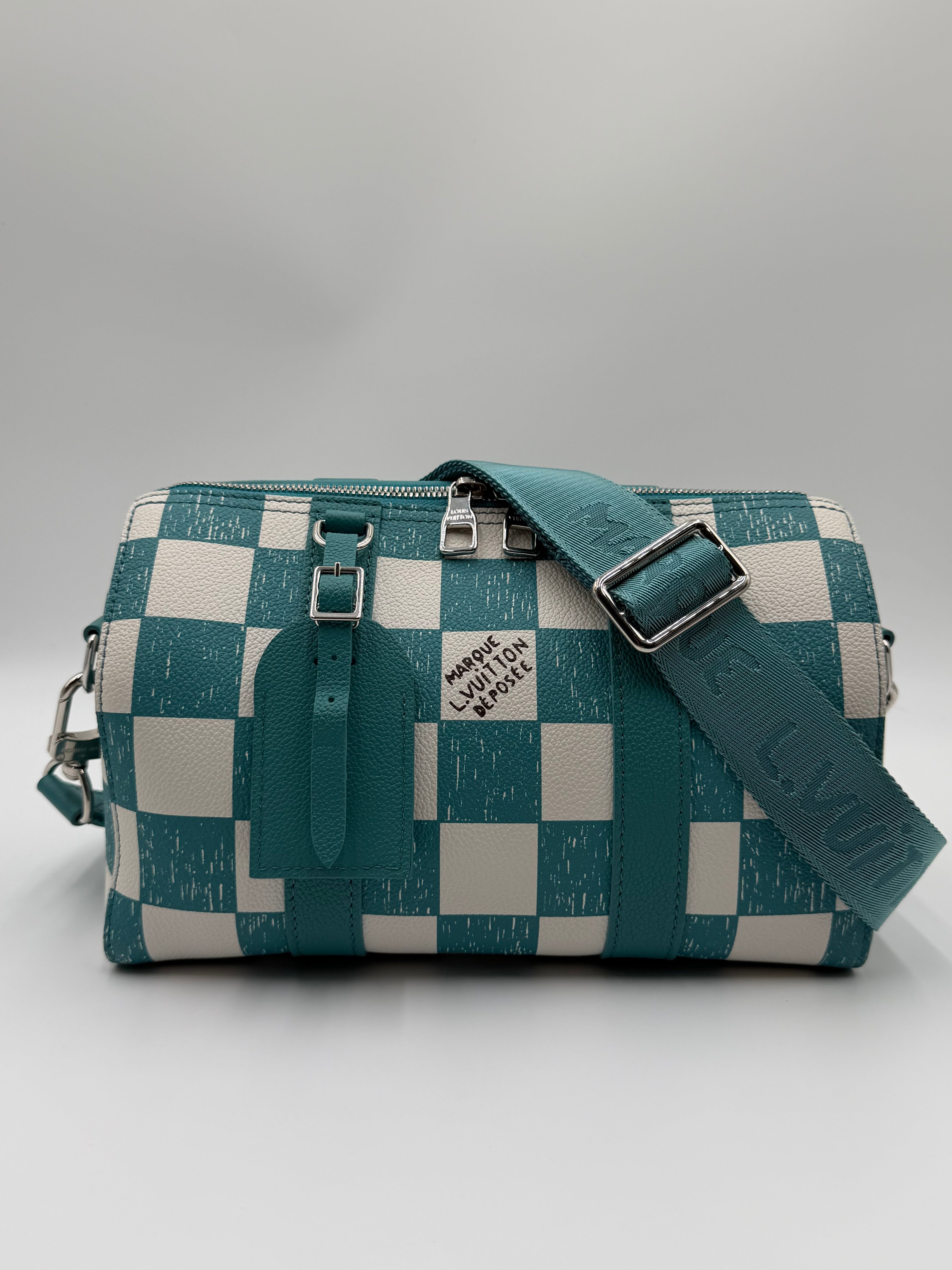 Louis Vuitton - Virgil Abloh’s - Marque Déposée Damier City Keepall- Like New never used !