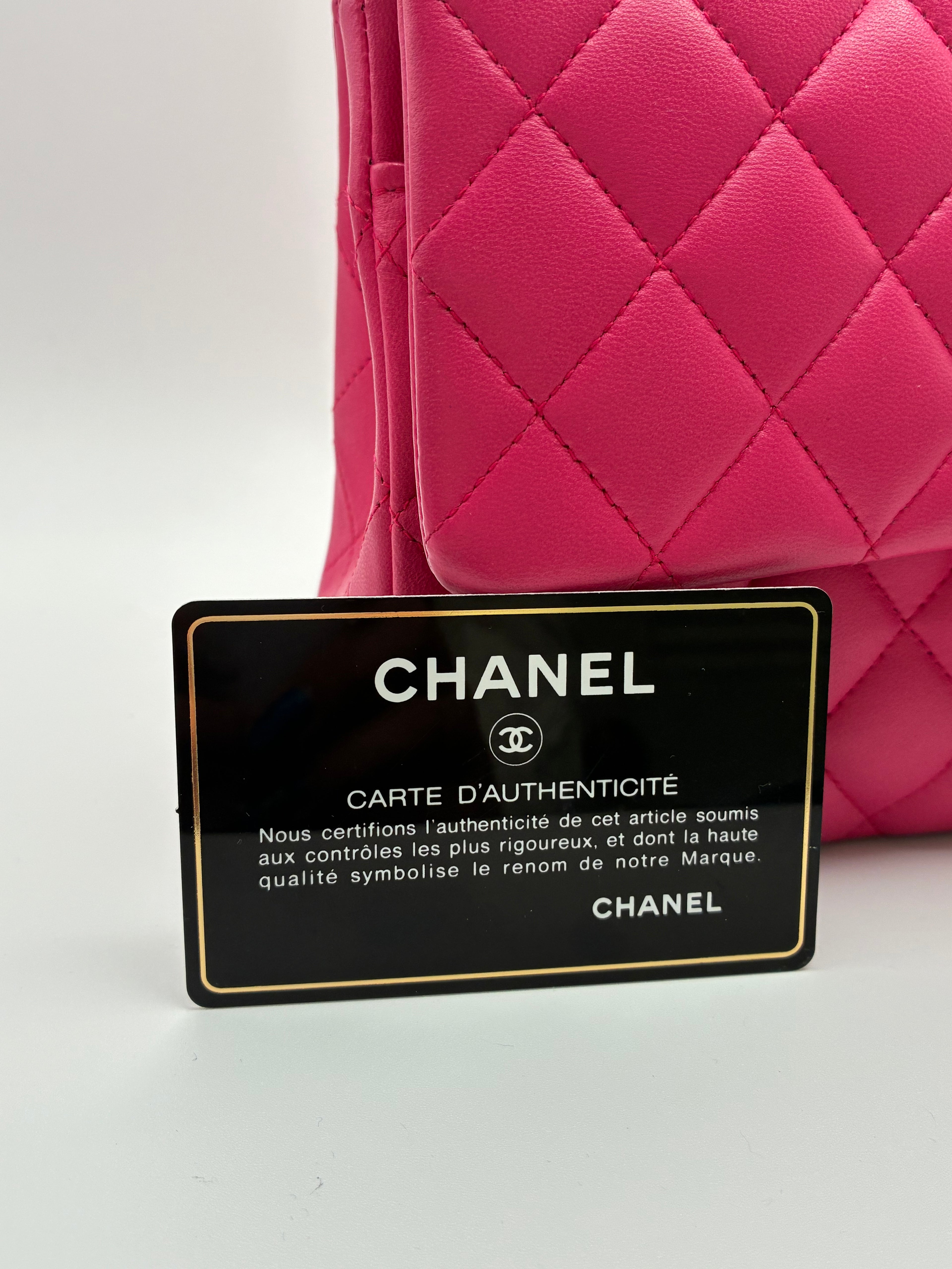 Chanel Pink Double Flap size Medium