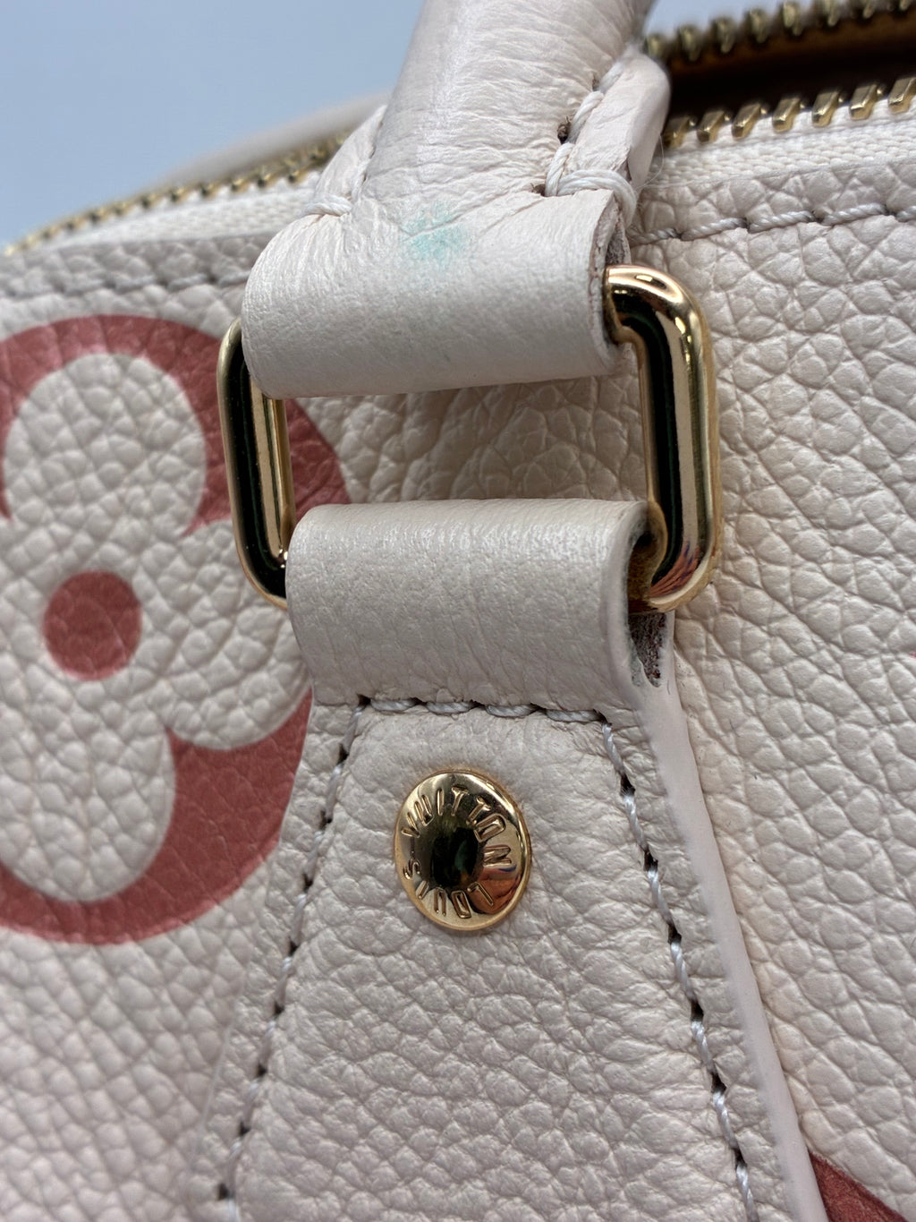 Louis Vuitton Limited Edition Speedy 20 Bandoulier Bicolour