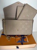 LV Pochette Felicie
Tourellete Monogram
Empreinte Bag