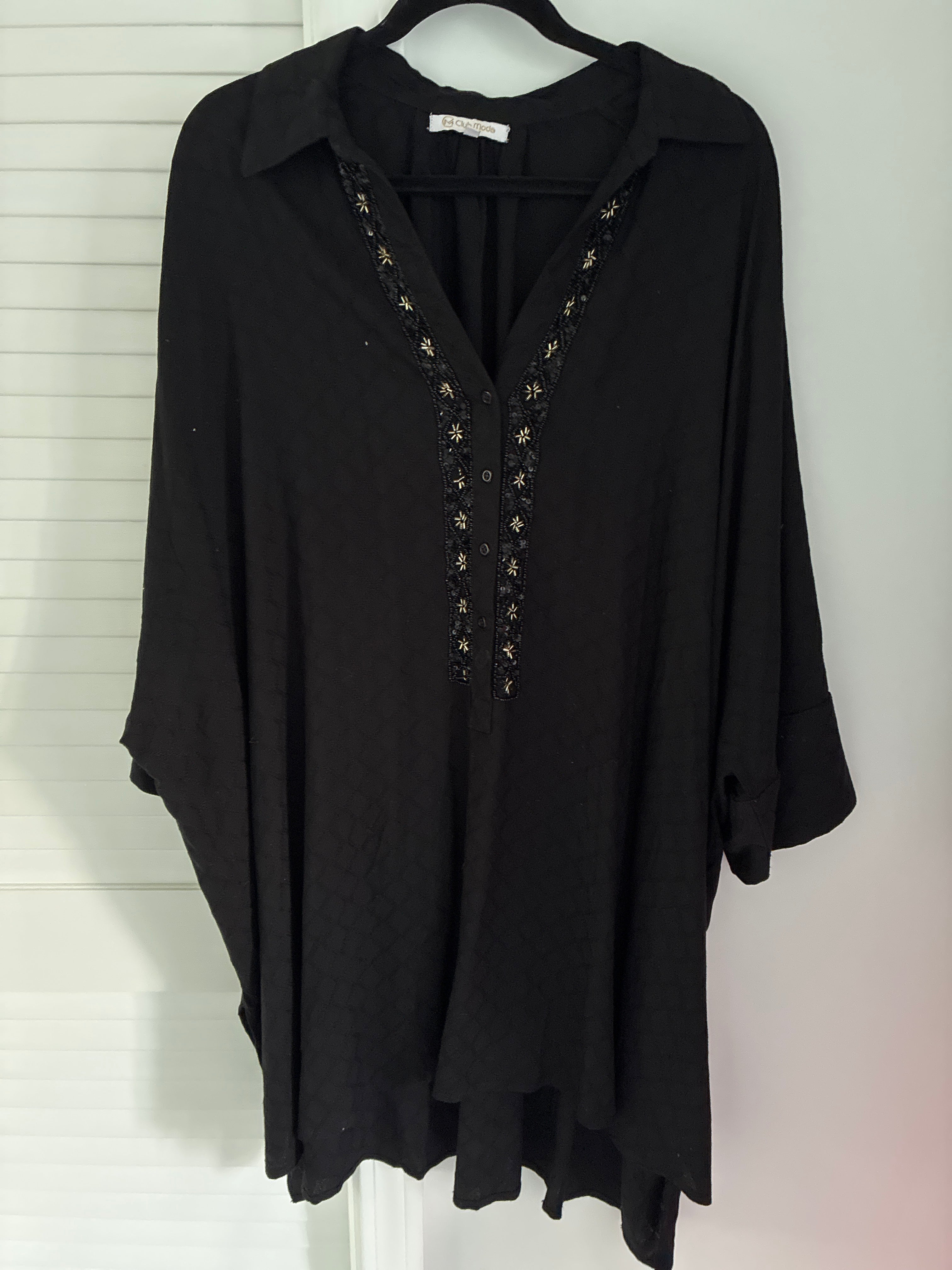 Club Moda Caftan Tunic Cover Up