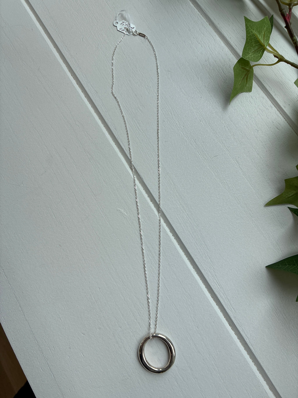 Tiffany & Co. 1837 Circle Pendant Necklace