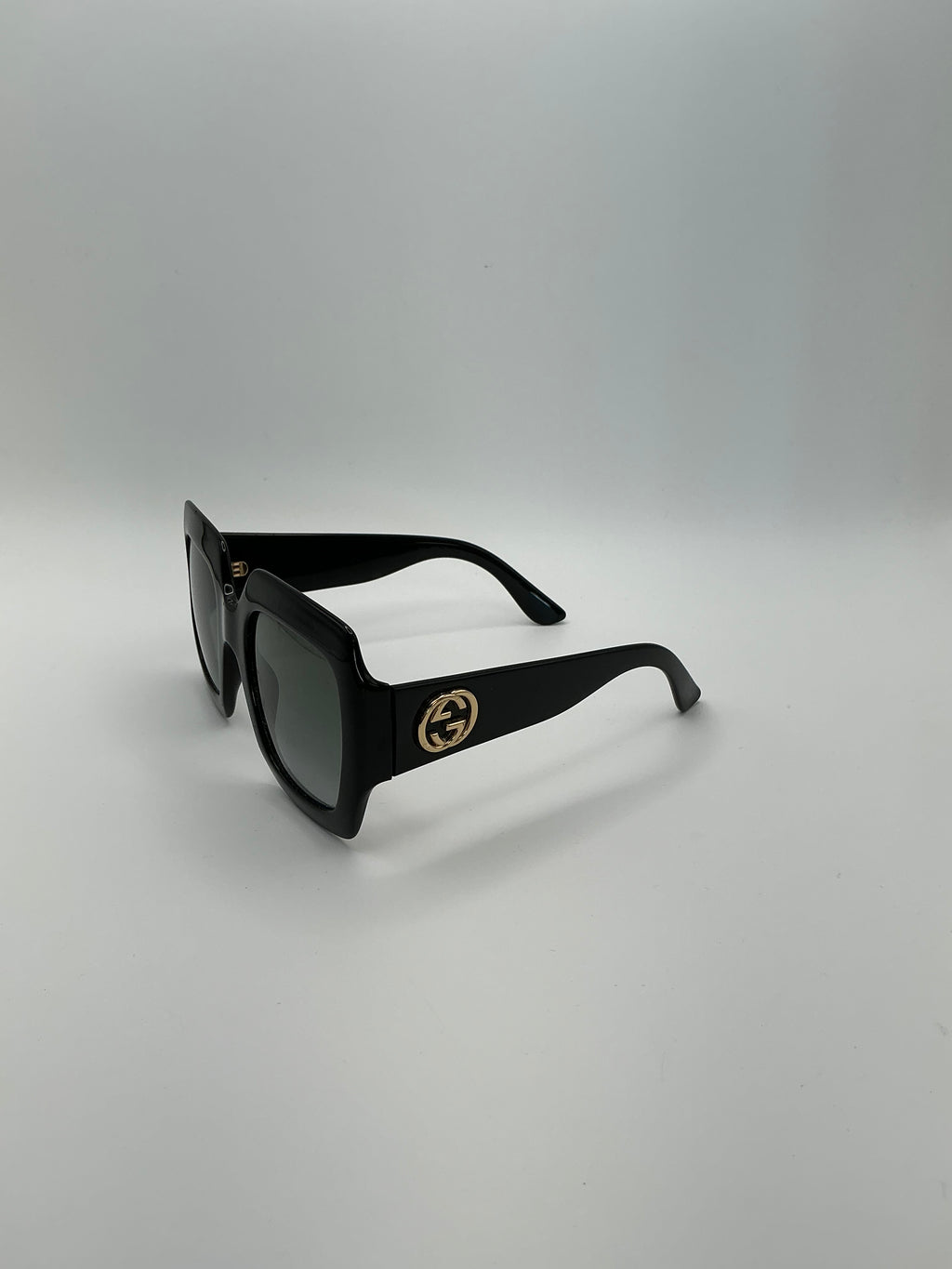 Gucci GG0053SN GG Interlocking Logo Square Sunglasses