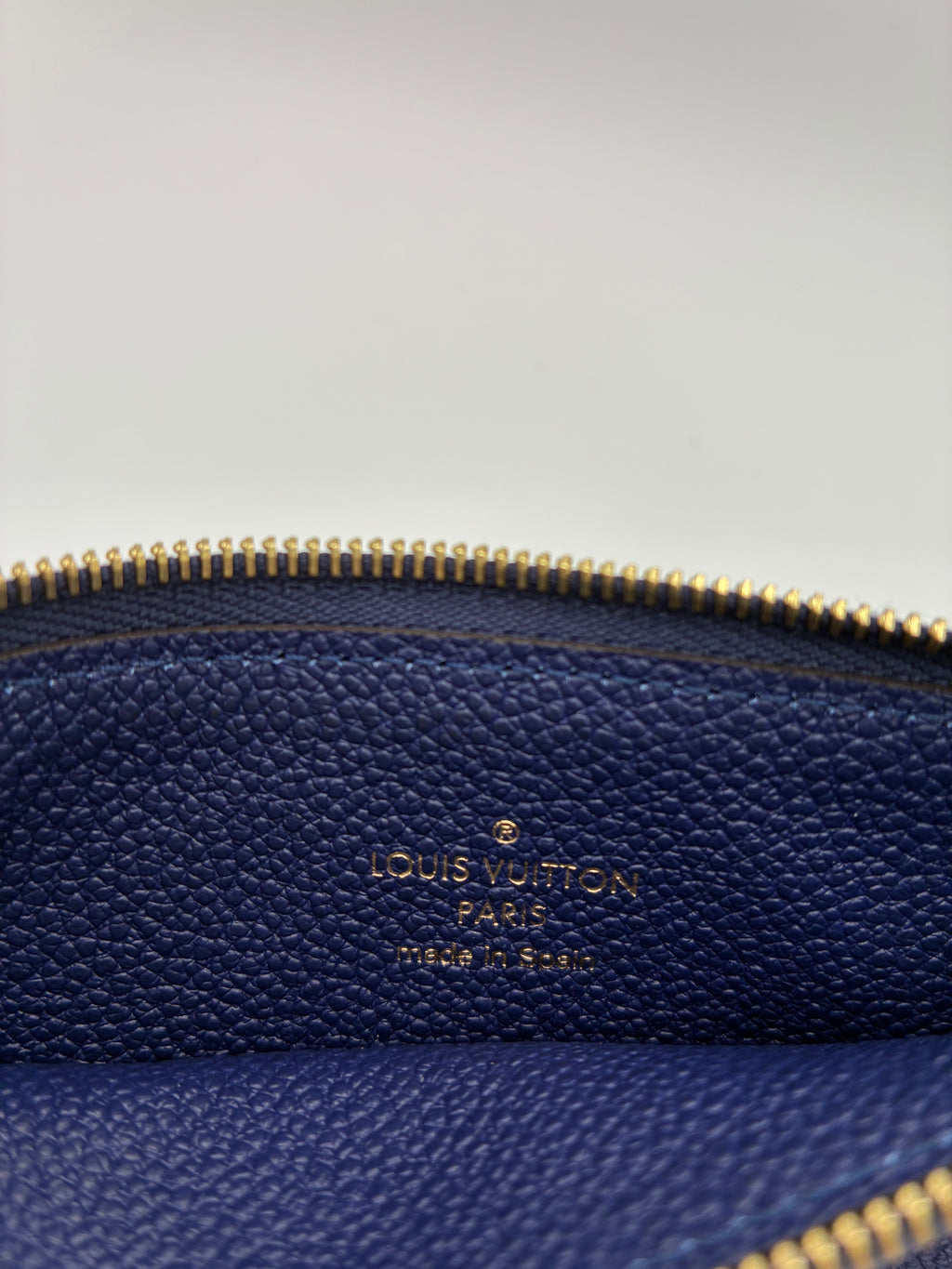 Louis Vuitton Iris Monogram Empreinte Portefeuille Curieuse Wallet & Zipper pouch