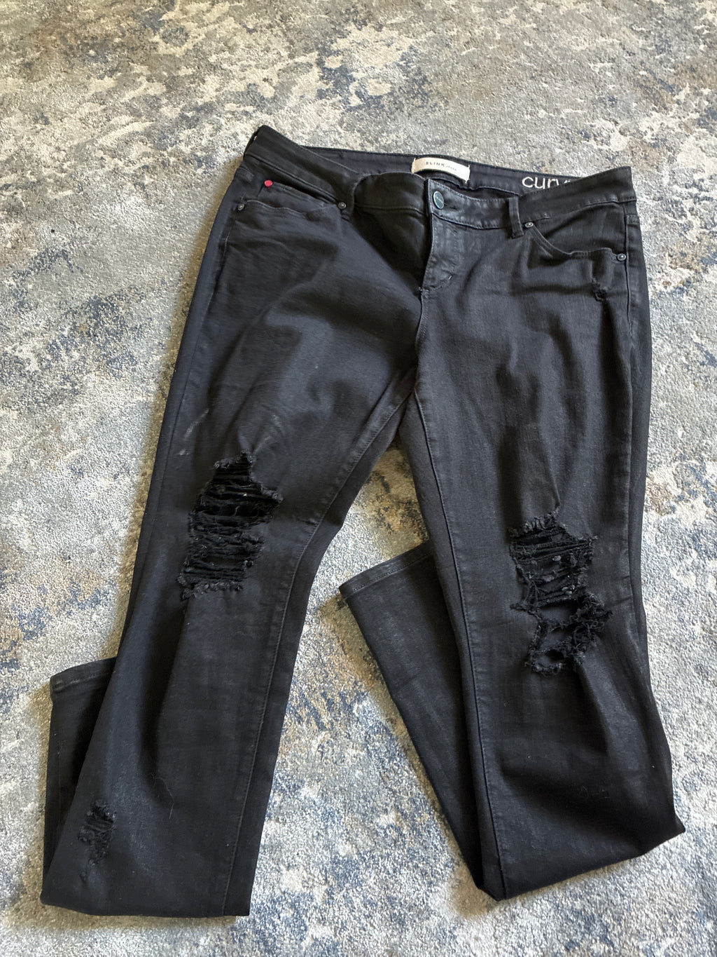 Slink Black Curvy Skinny Jeans
