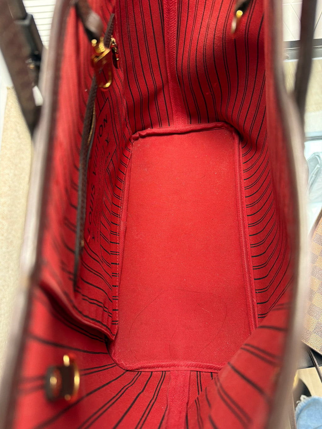 Louis Vuitton Neverfull MM in Damier Ebene