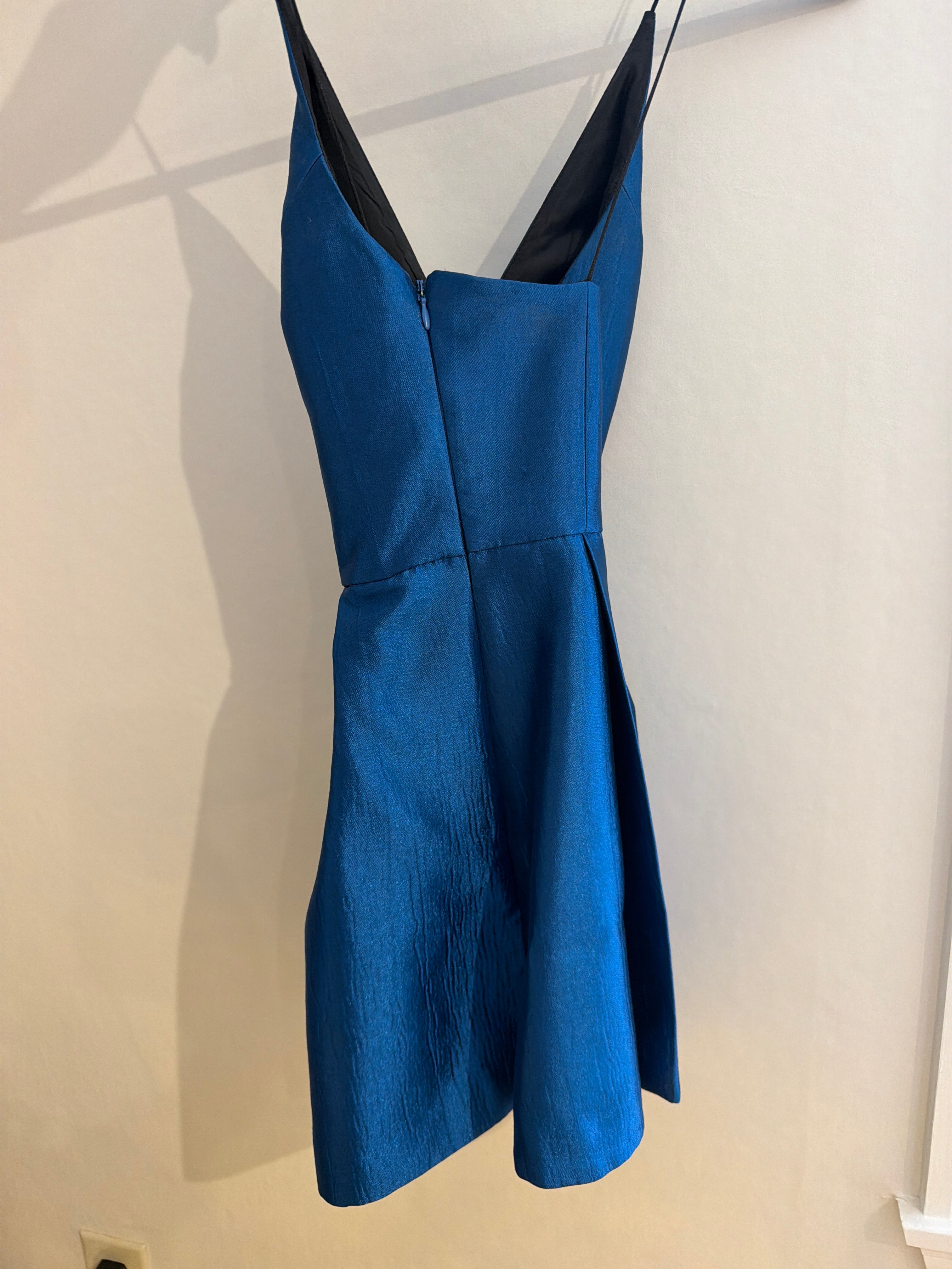 Top shelf blue cocktail