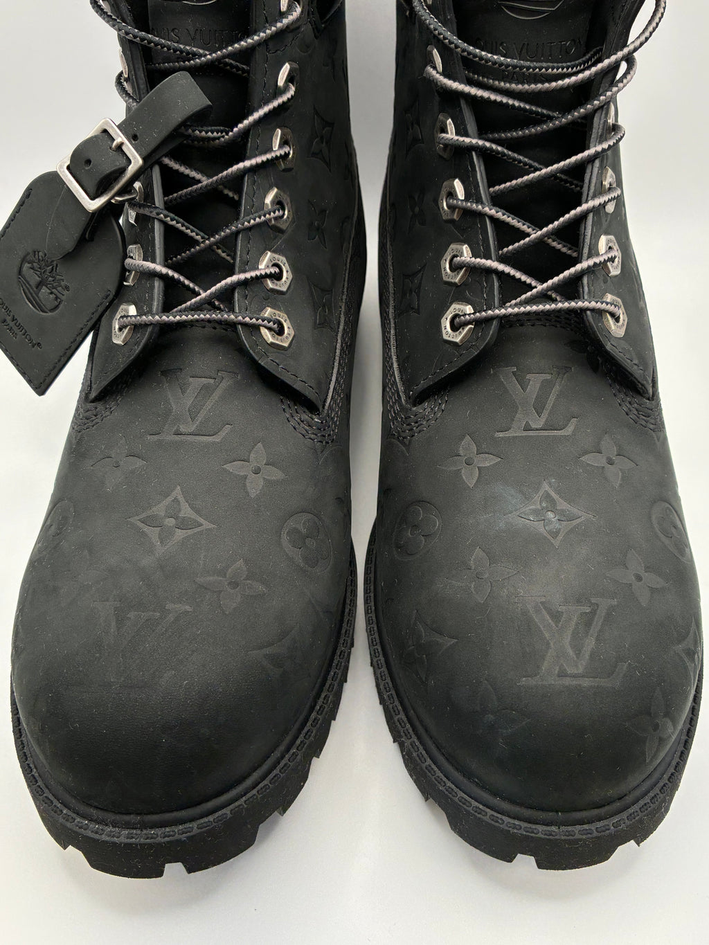 Louis Vuitton x Timberland 6-Inch Ankle Boot Embossed Monogram - Black