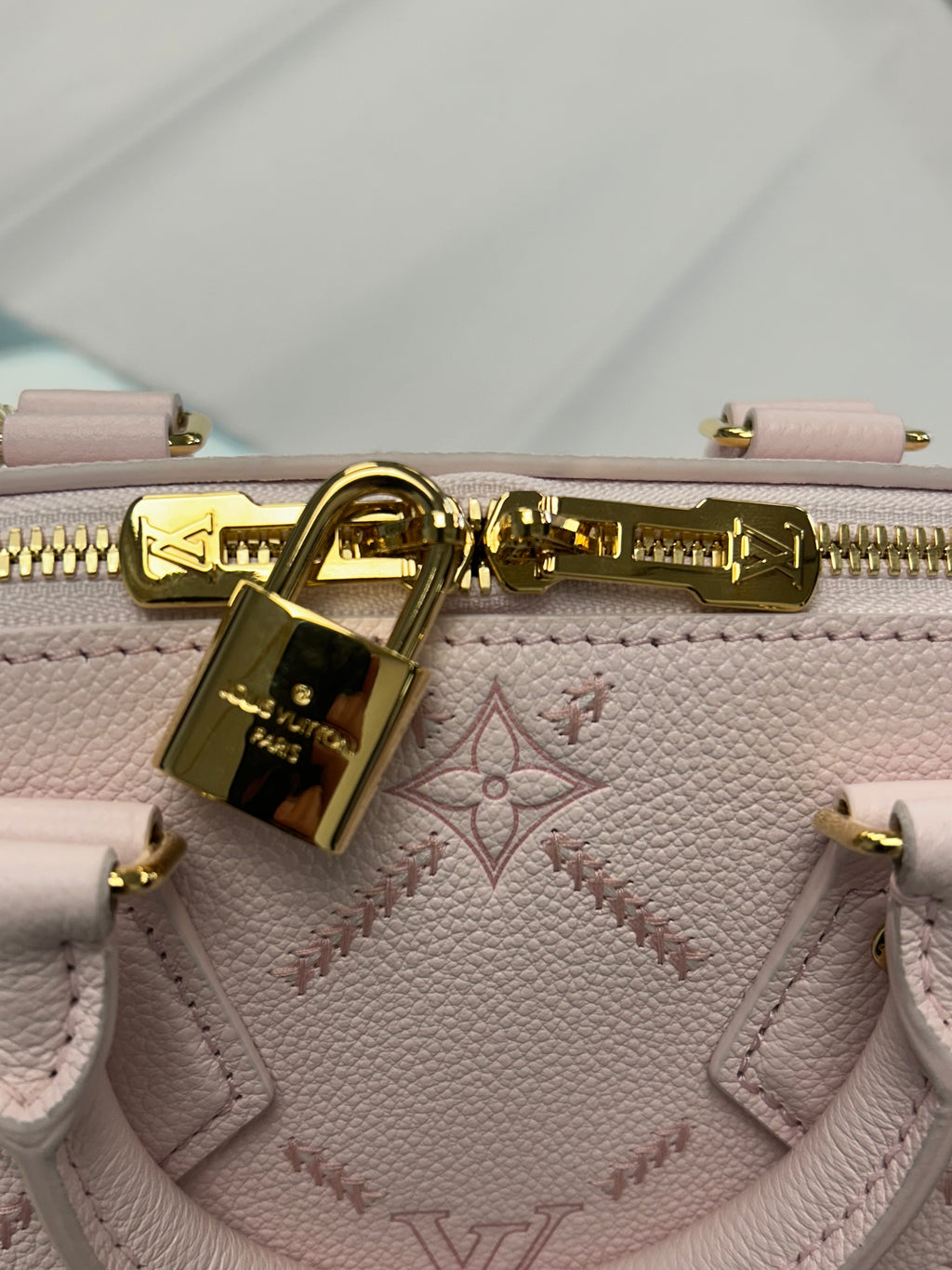 Louis Vuitton Speedy Bandouliere 20 🩷Pink Leather
