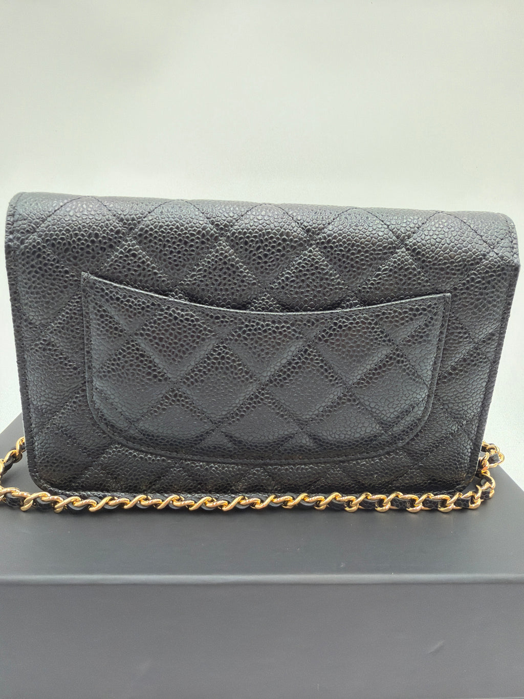 Chanel Caviar WOC Wallet on Chain