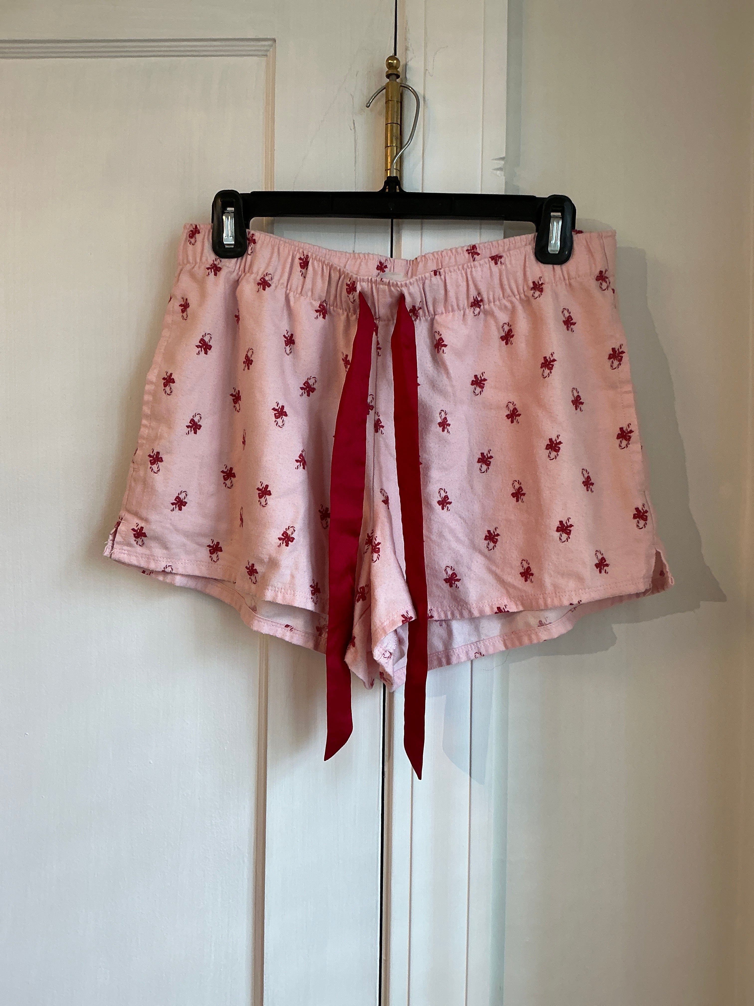 Hollister Candy Cane Sleep Shorts
