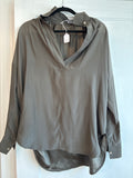 Blouse- Long Sleeve- Vince