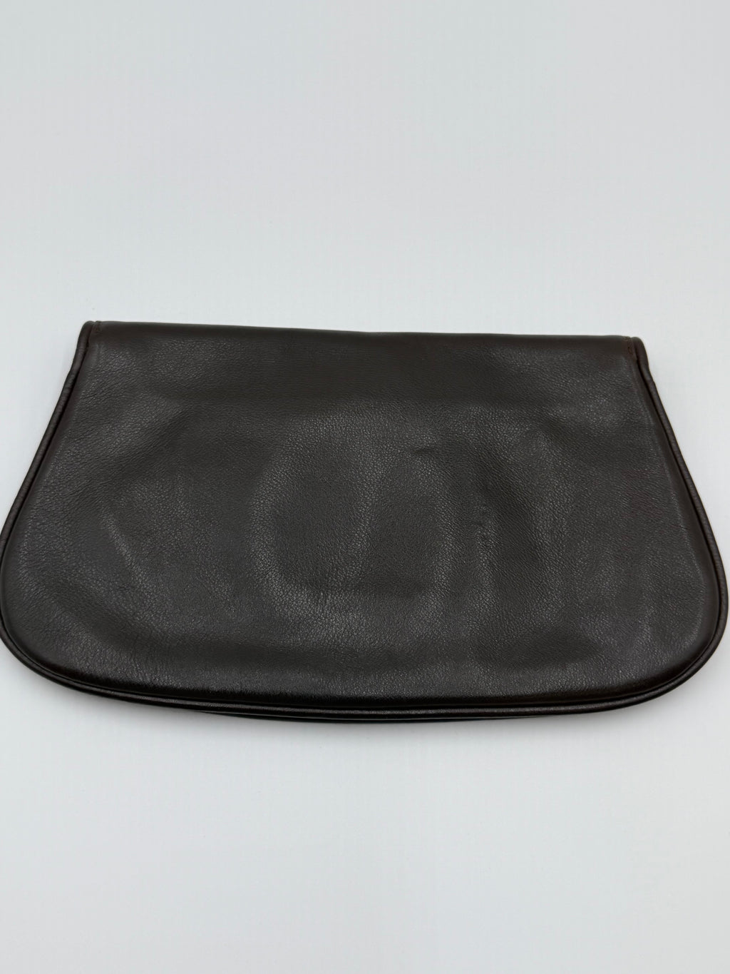 Gucci Blondie Dark Brown Leather Clutch