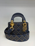 Christian Dior - Supple Mini Lady Dior Denim Handbag
