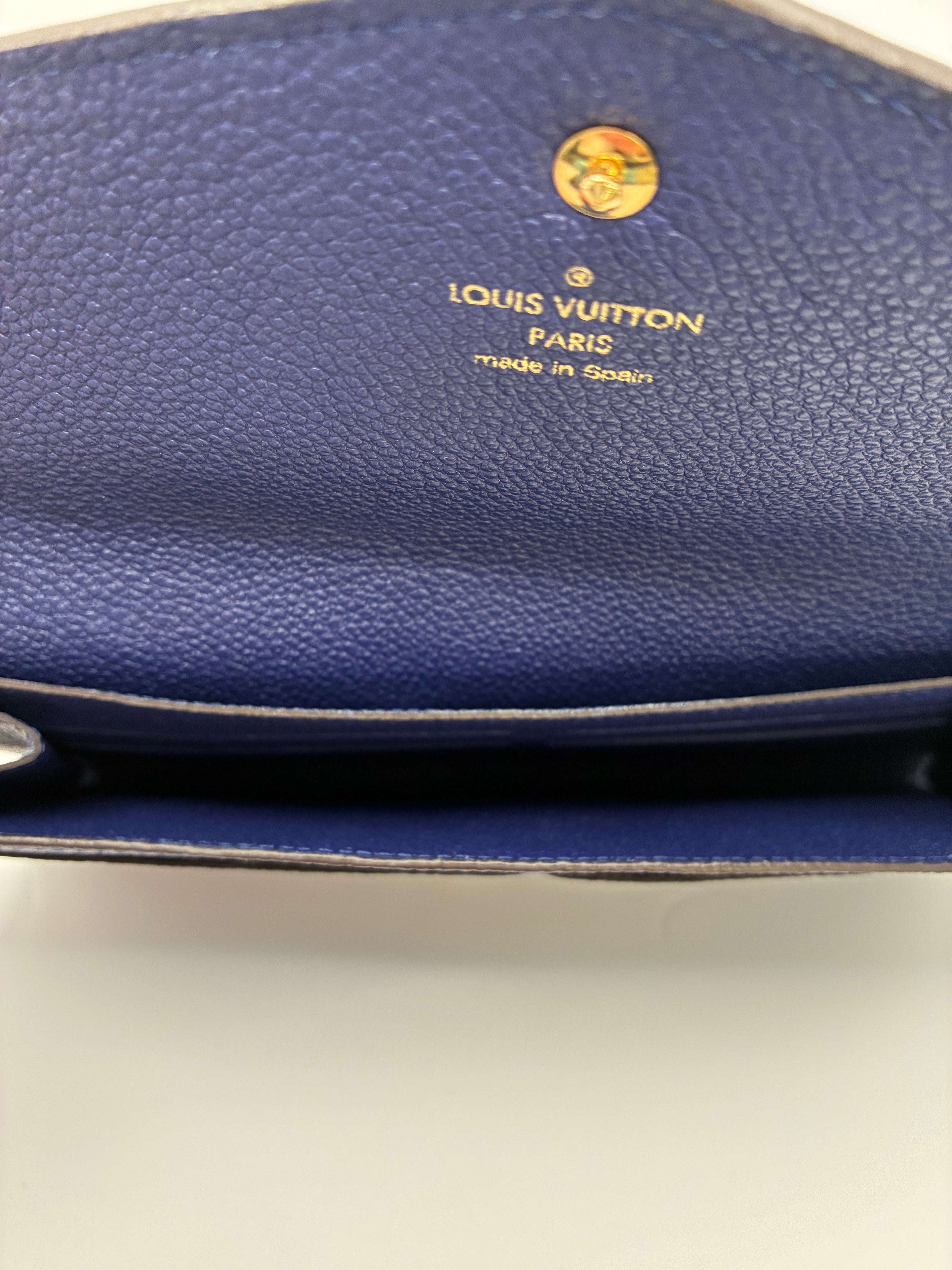 Louis Vuitton Iris Monogram Empreinte Portefeuille Curieuse Wallet & Zipper pouch
