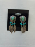 Sterling Silver Turquoise Earrings