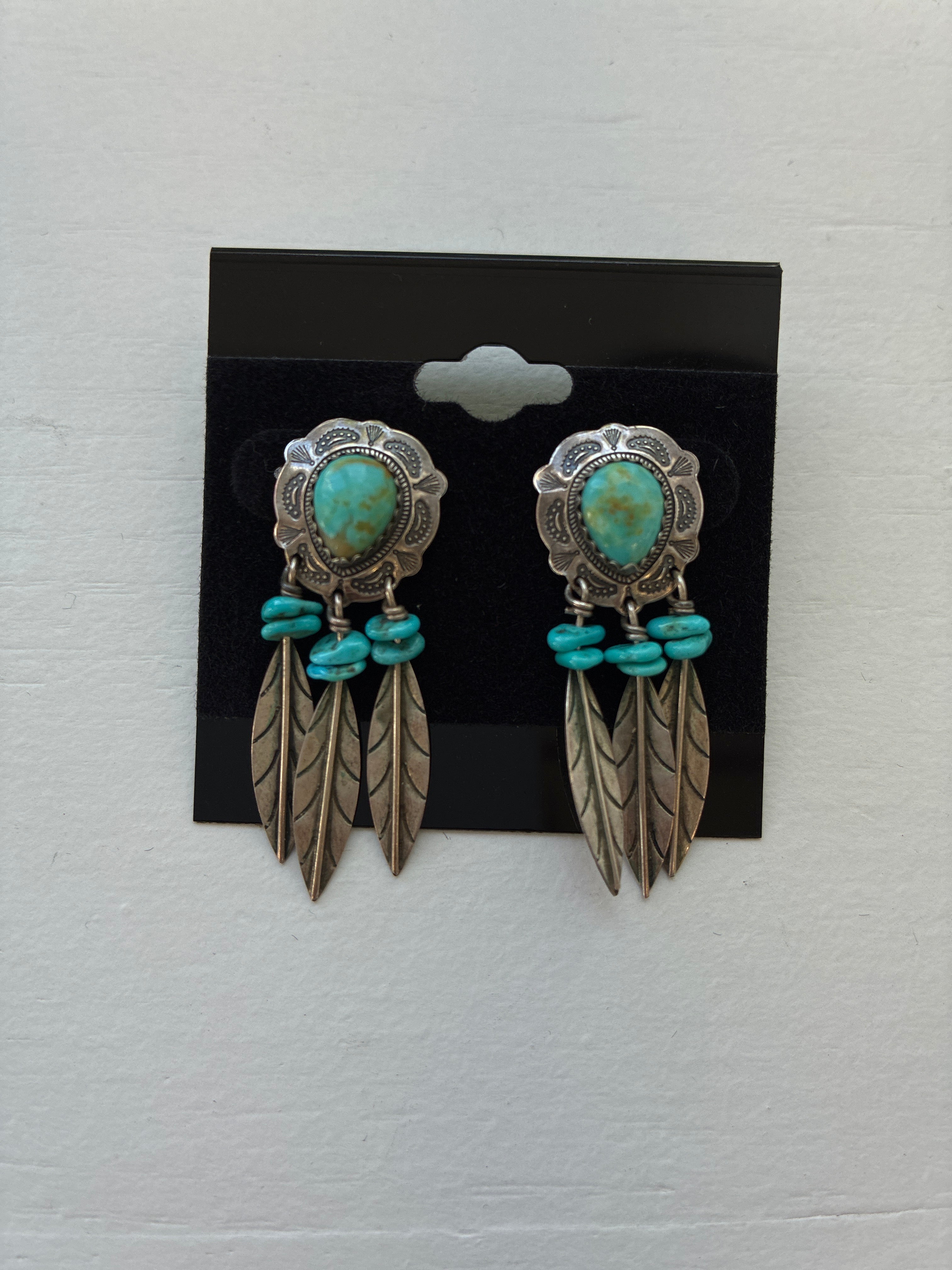 Sterling Silver Turquoise Earrings