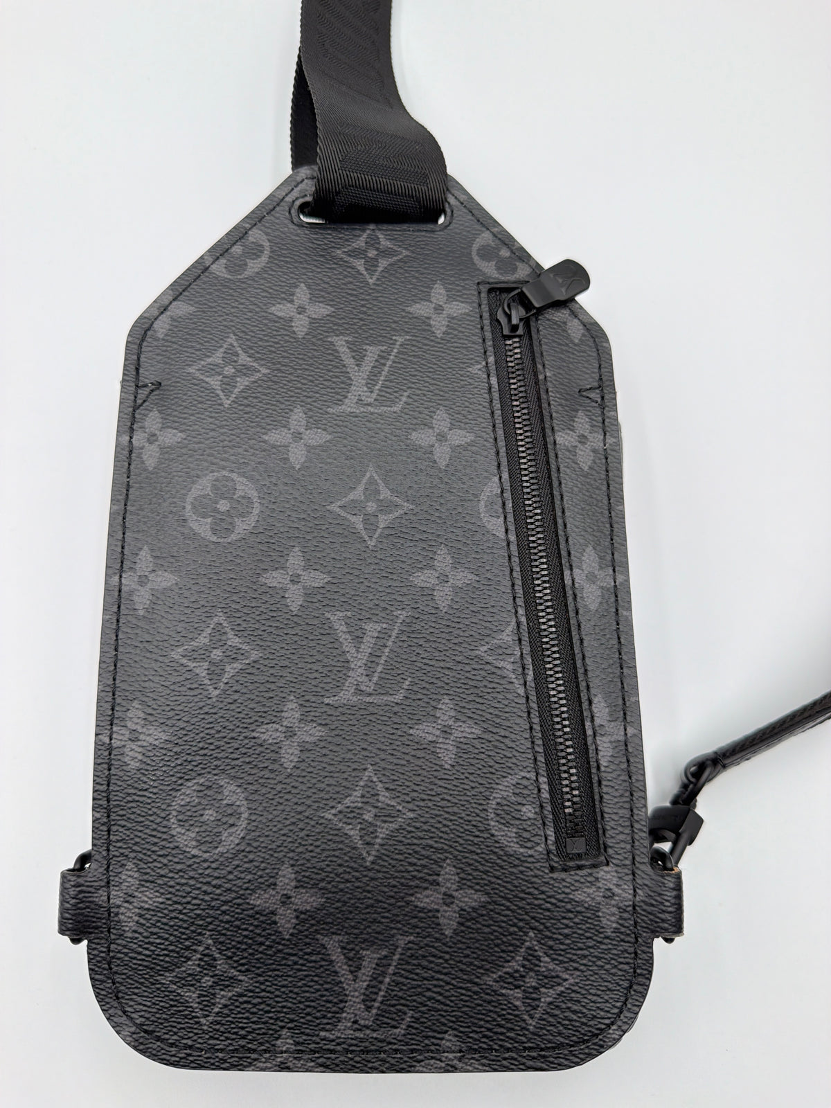 Louis Vuitton Monogram Eclipse Saumur Sling Bag