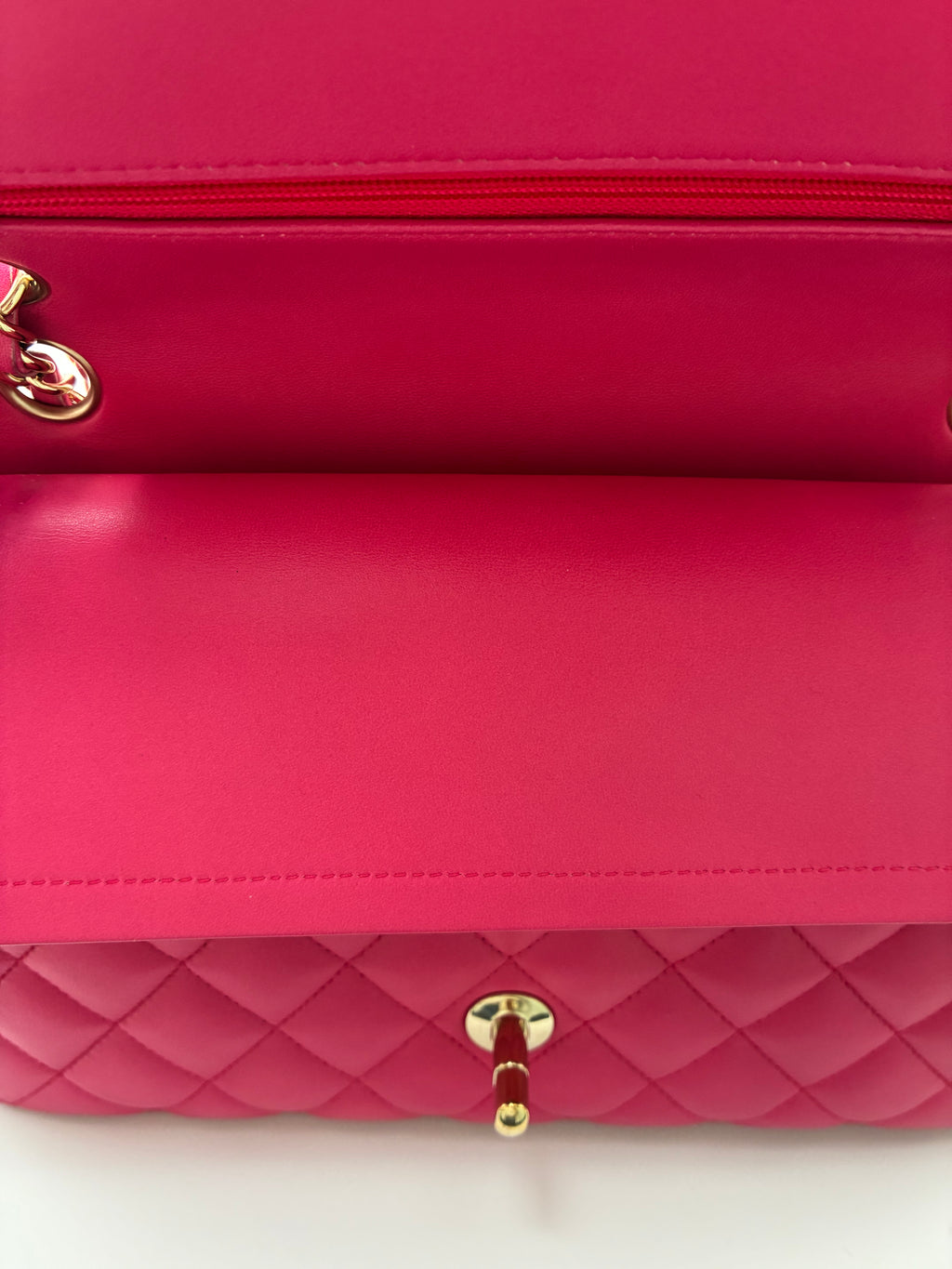 Chanel Pink Double Flap size Medium