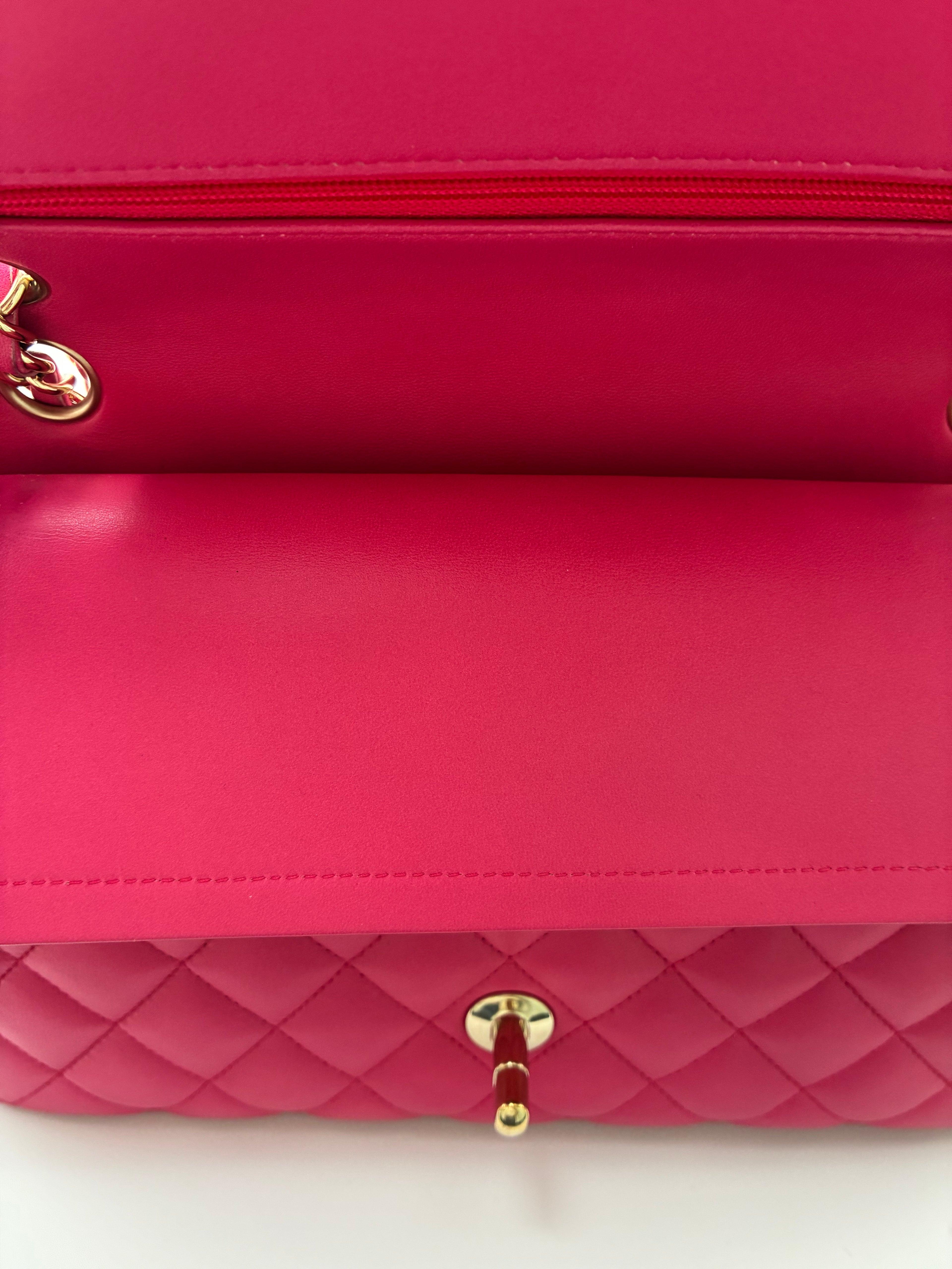 Chanel Pink Double Flap size Medium