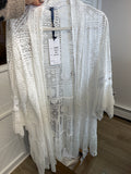 White long sleeve eyelet