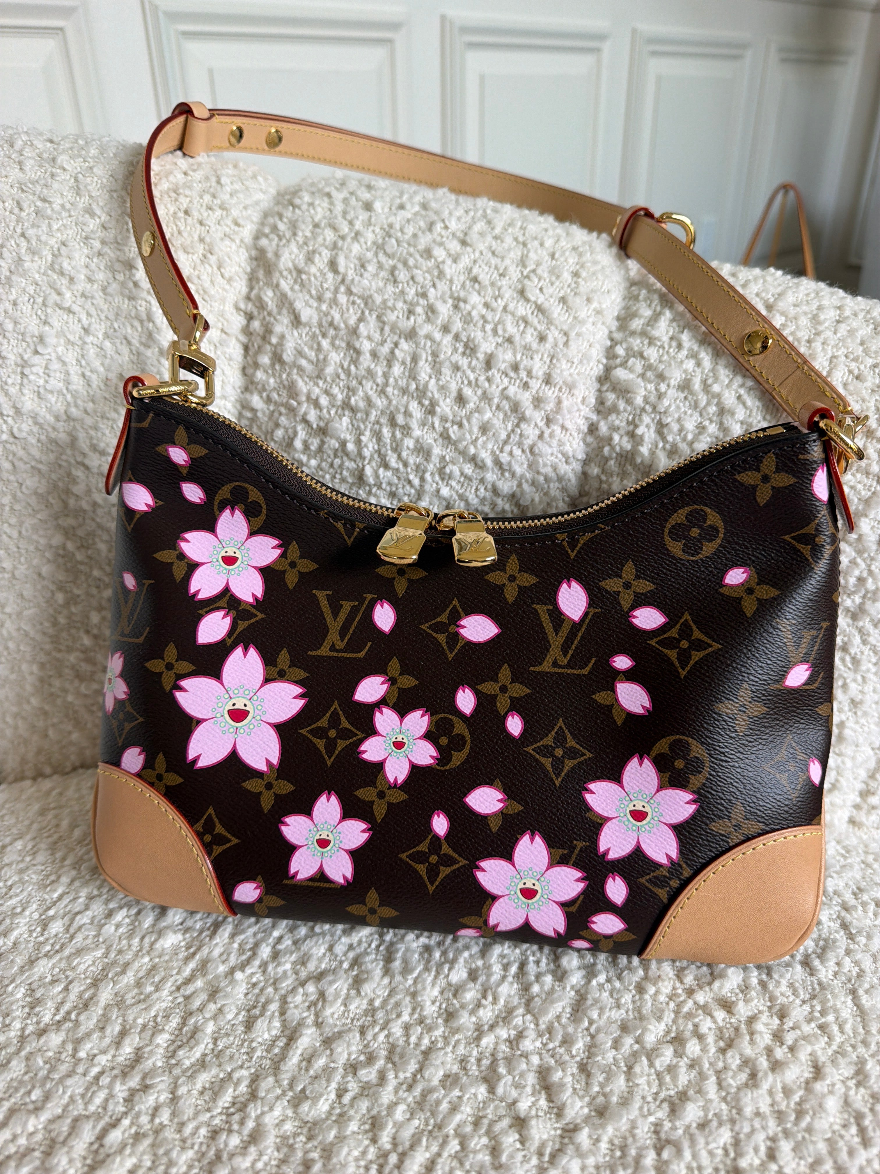 Louis Vuitton Boulogne Blossoms Monogram Bag
