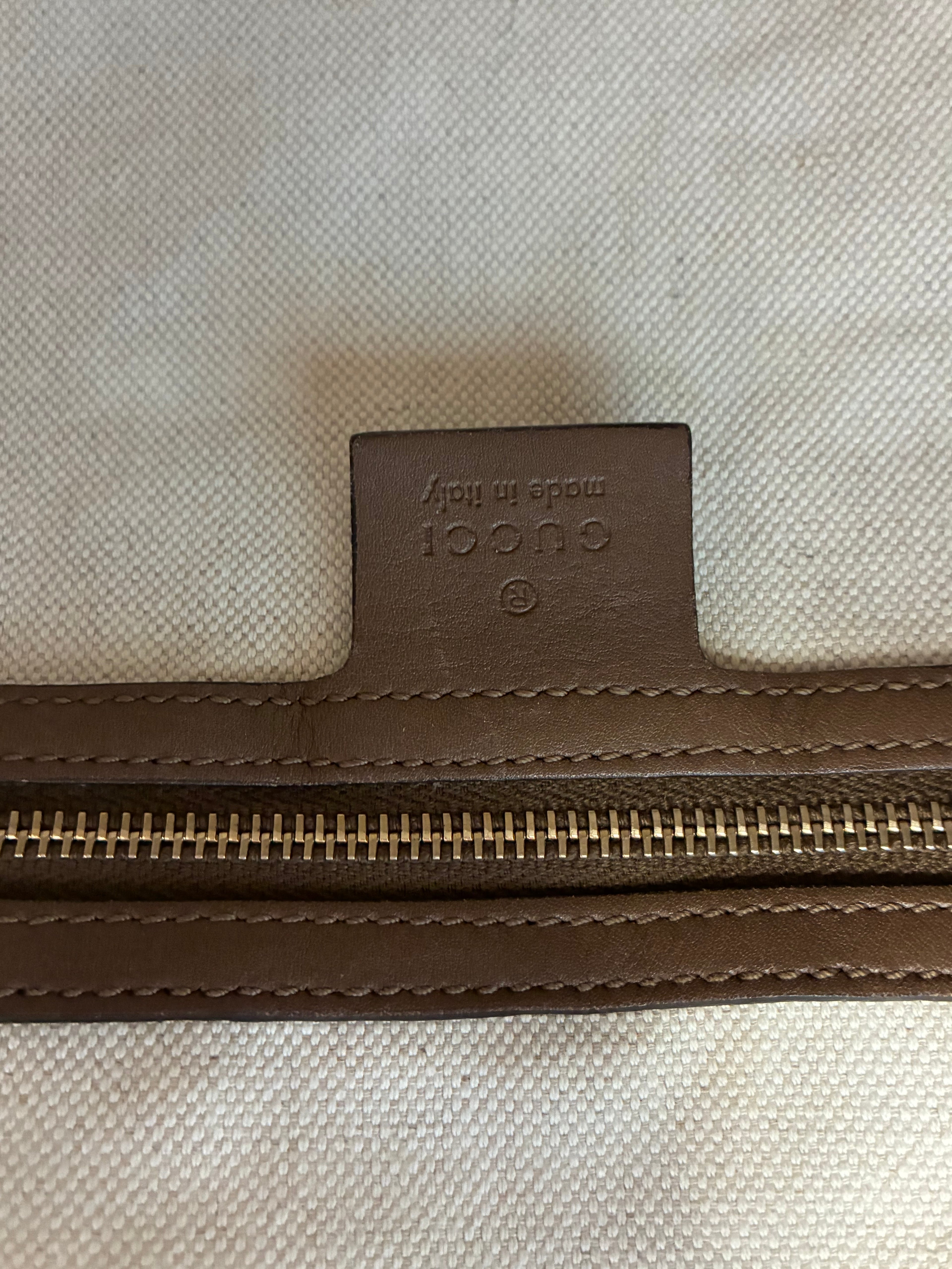 Gucci Nice Convertible Boston Bag - Brown