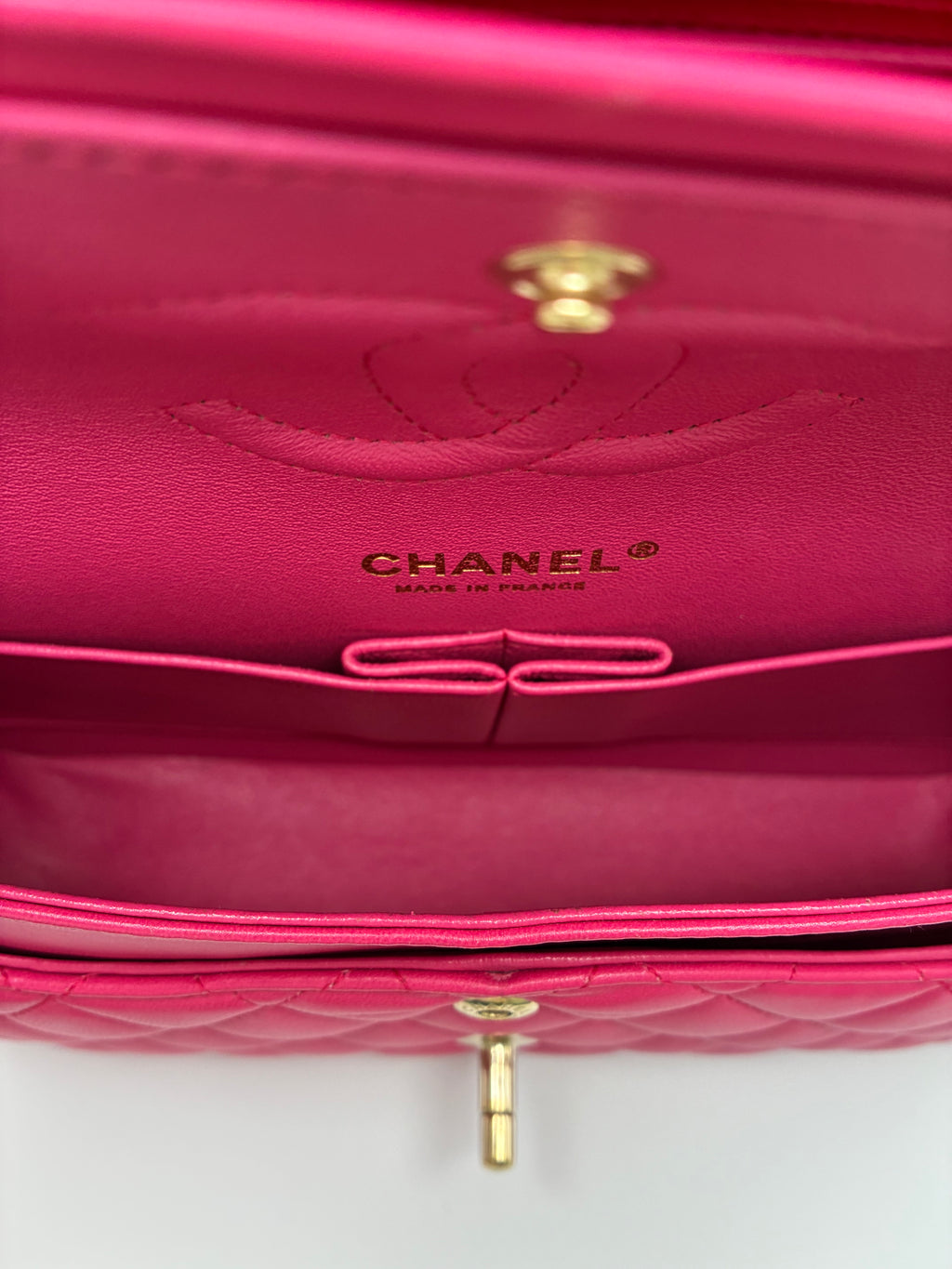 Chanel Pink Double Flap size Medium