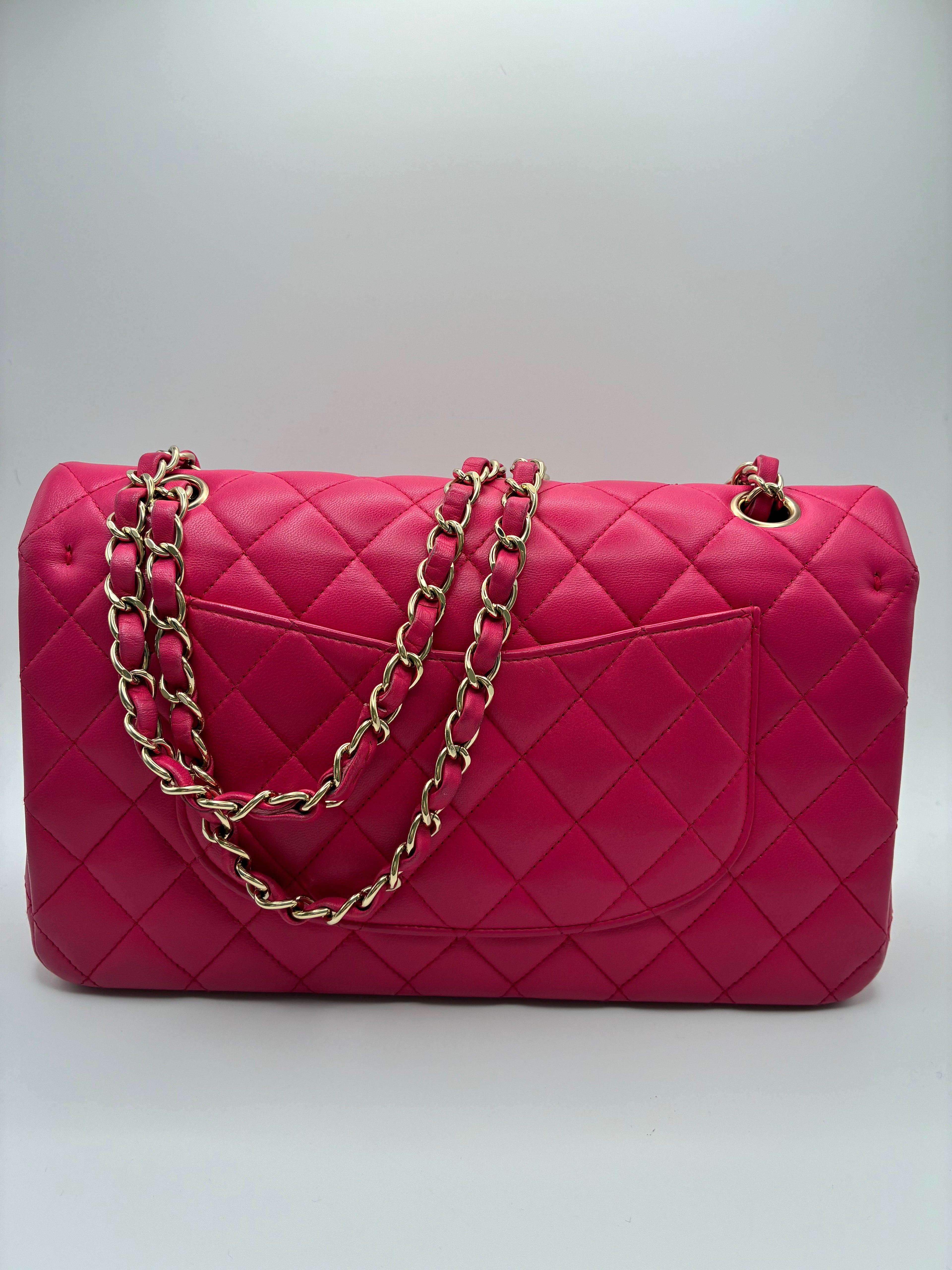 Chanel Pink Double Flap size Medium