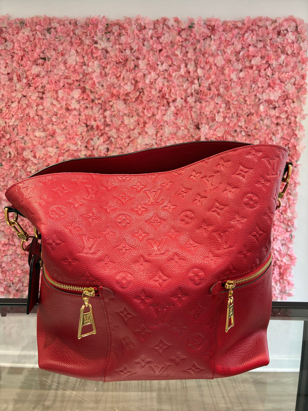 Louis Vuitton Empreinte Mélie Cherry Hobo