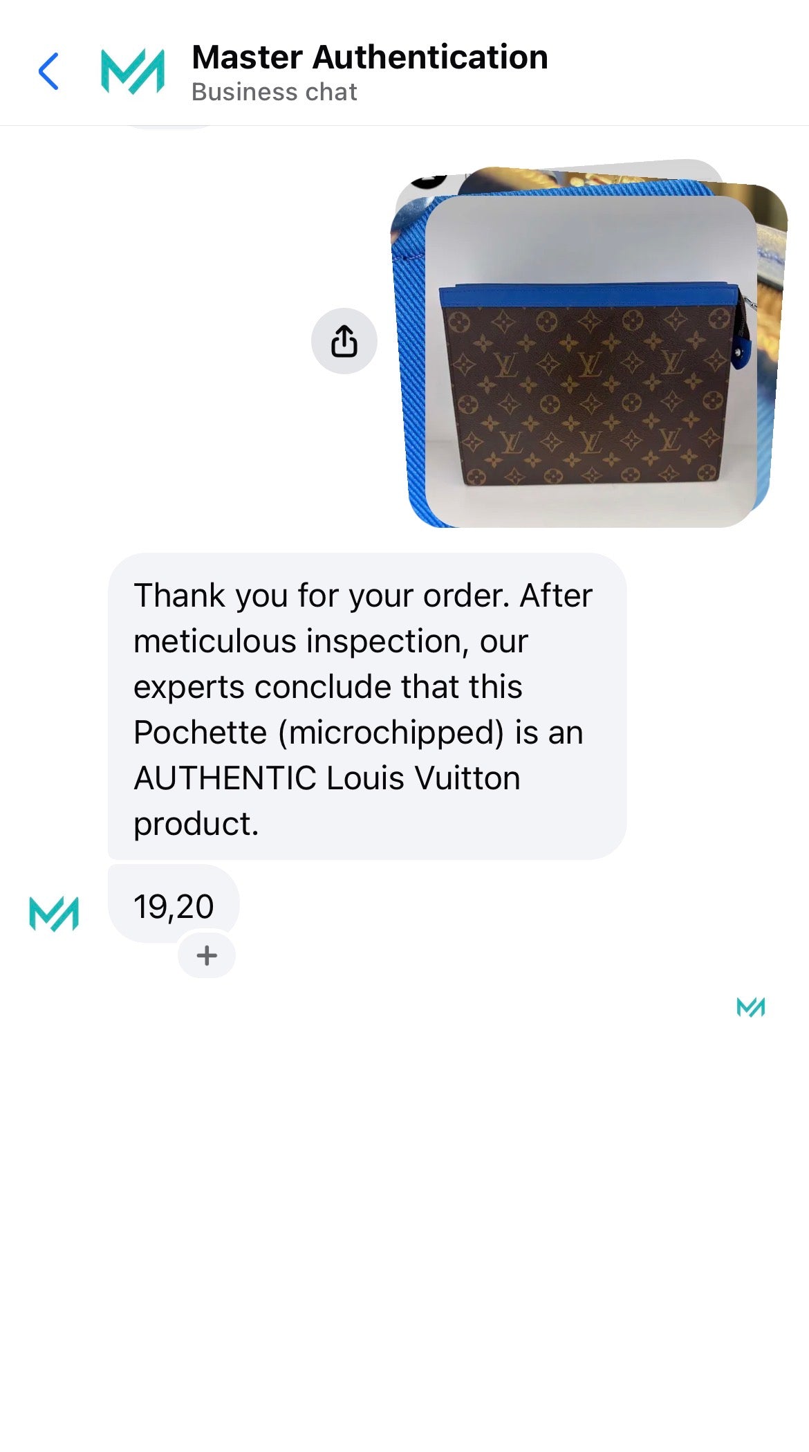 Louis Vuitton Pochette Voyage
Monogram Indigo Blue